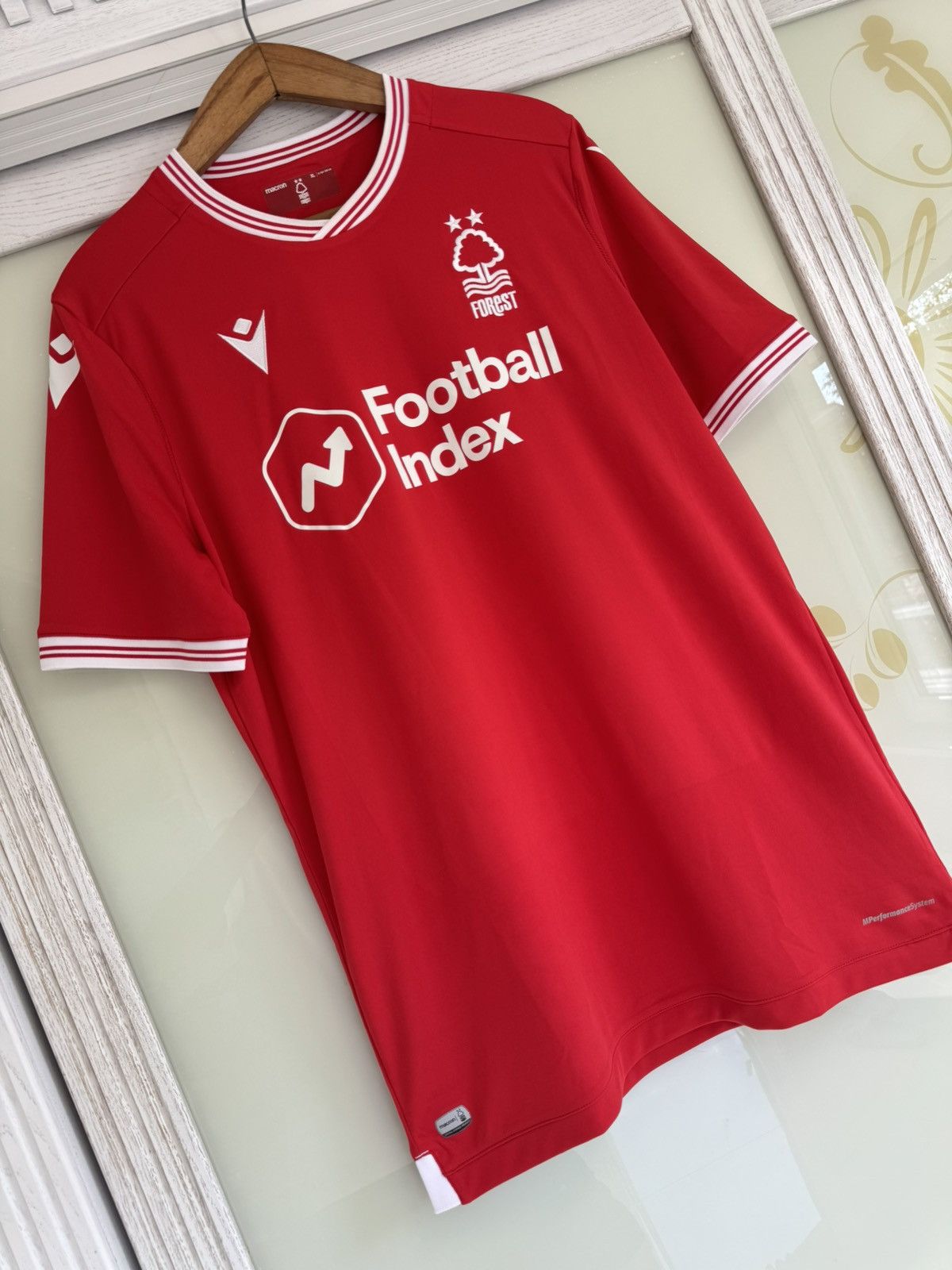 Macron Nottingham Forest 2020-2021 Home Soccer Jersey Football Kit Size US XL / EU 56 / 4 - 4 Thumbnail