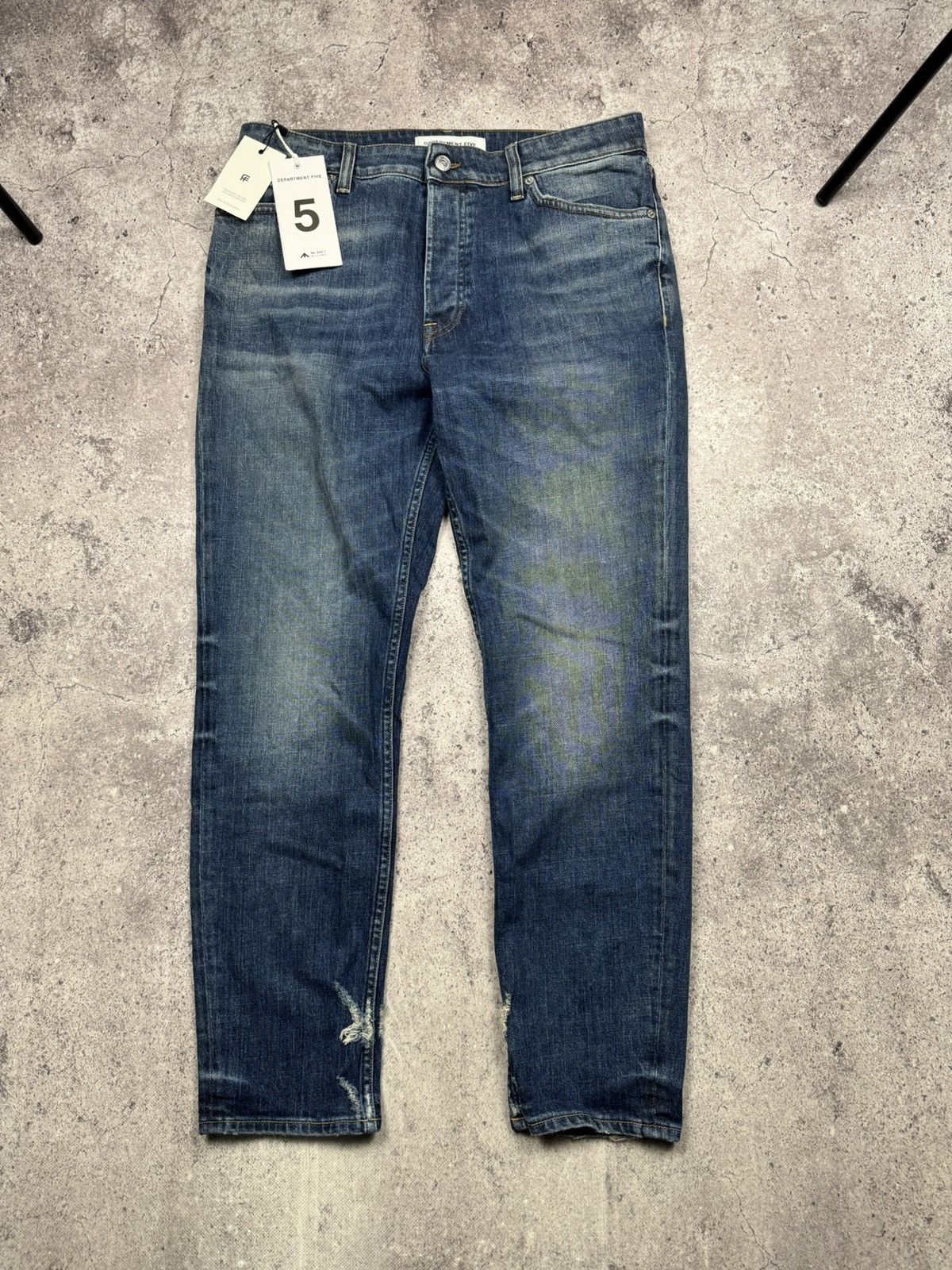 DEPARTMENT5 DEPARTMENT FIVE DRAKE DENIM DISTRESSED Y2K JEANS NEW❗️ Size US 33 - 1 Thumbnail