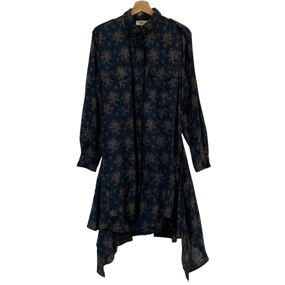 Other Other Isabel Marant Etoile Flower Print Asymmetric Hem Dress Textile Dresses DUTY FREE for USA Size ONE SIZE - 1 Thumbnail