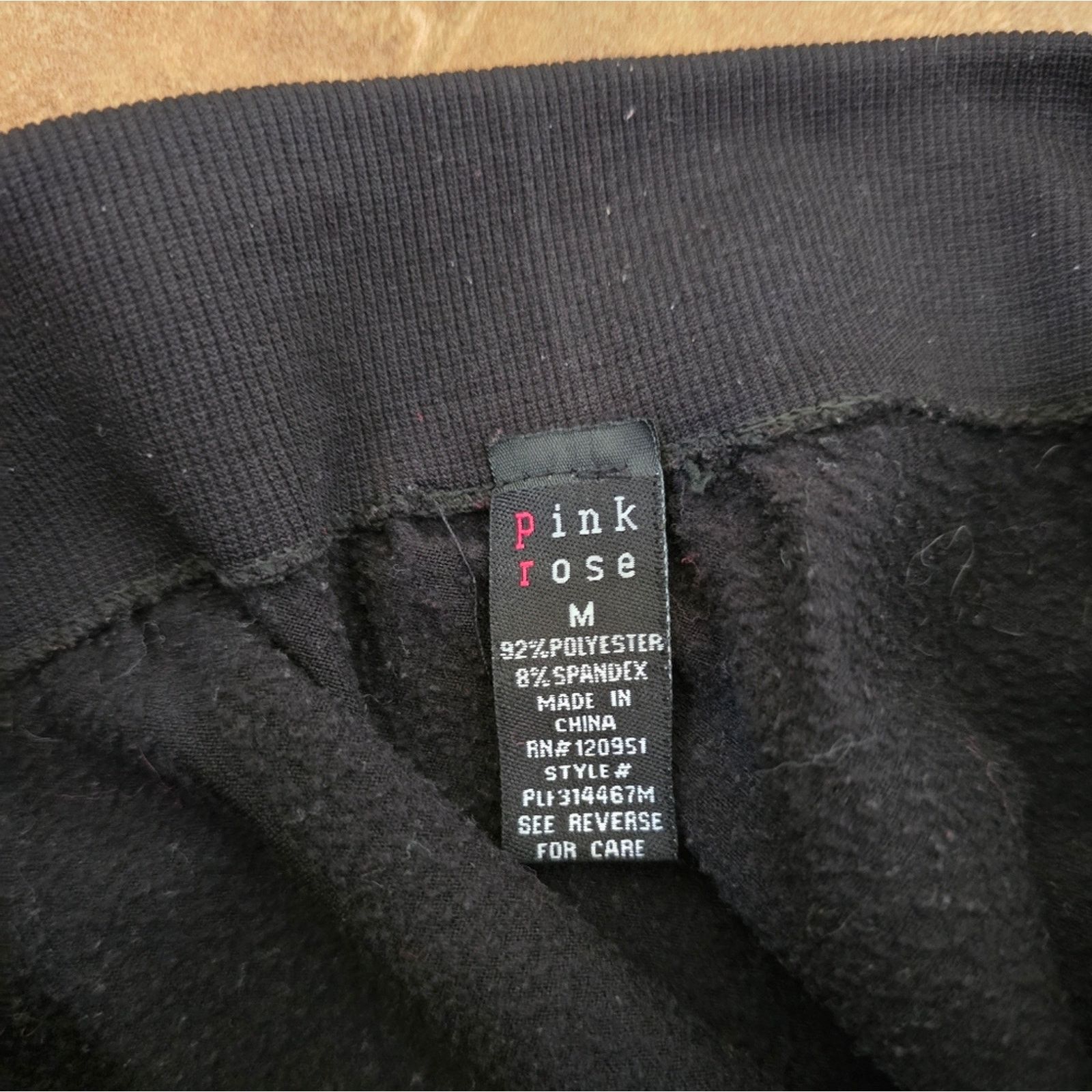 Other Black | PINK ROSE | High Rise Legging Size 30" / US 8 / IT 44 - 3 Thumbnail