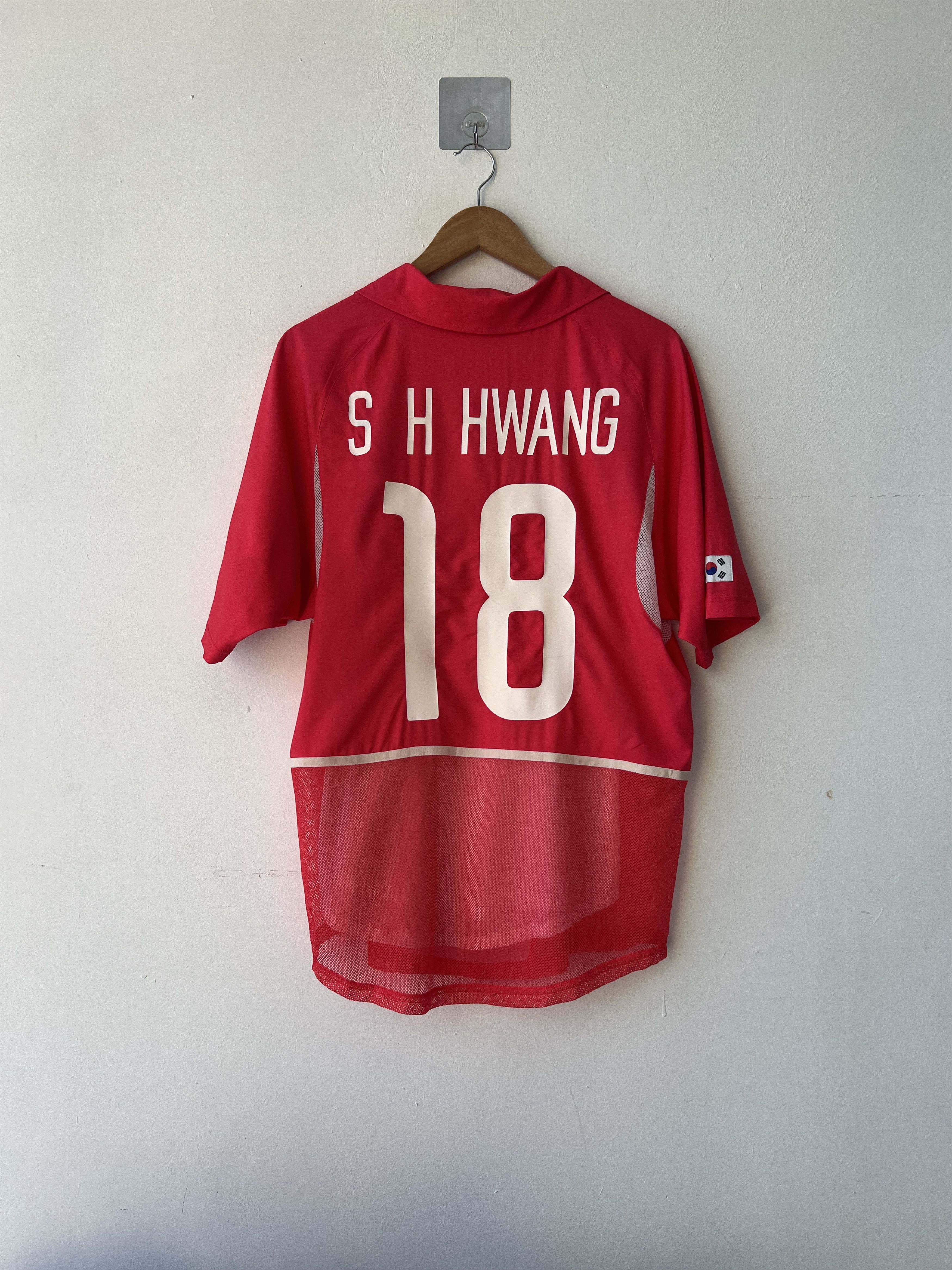 Nike × Vintage Nike x South Korea #21 Ji-Sung Park WC 2002 Home