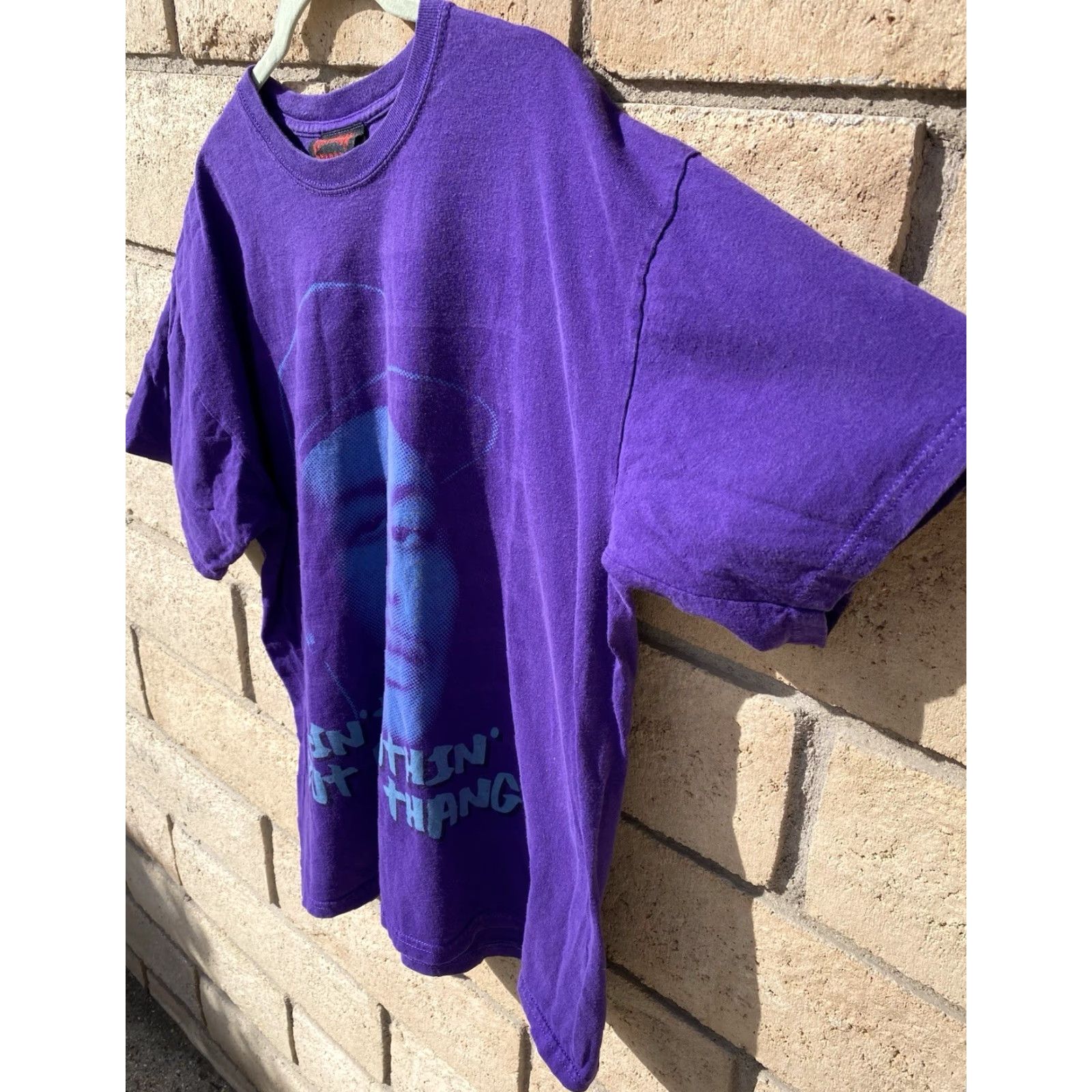 Vintage Death Row Records Ain’t Nuthin But A G Thang T Shirt Rap Tee XL Purple Hip Hop 2005 Vintage Mens Nike? Size US XL / EU 56 / 4 - 4 Thumbnail