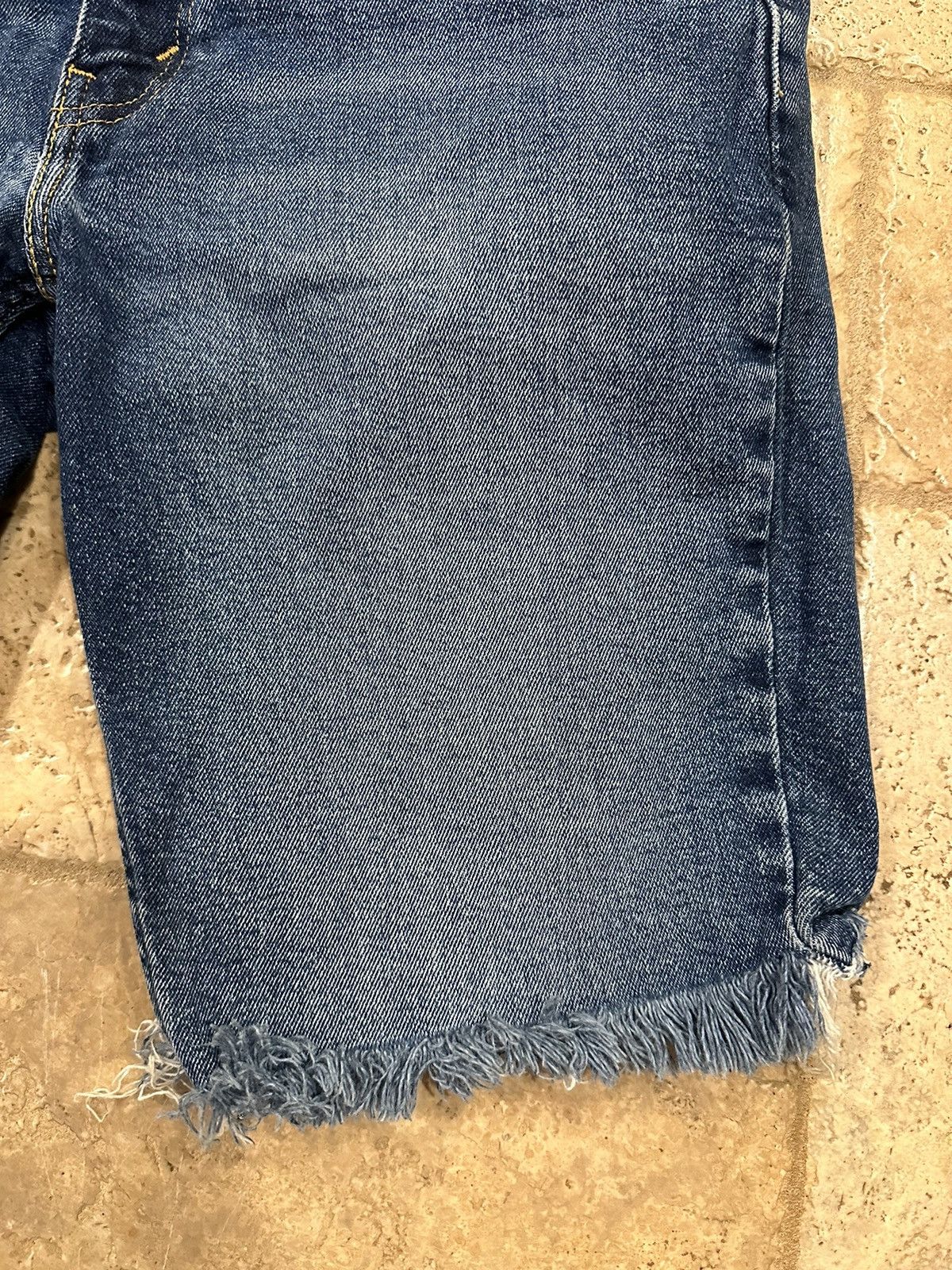 Levi's Levi’s Vintage Clothing Cut Jean Shorts Jorts Blue Denim Size US 32 / EU 48 - 2 Thumbnail