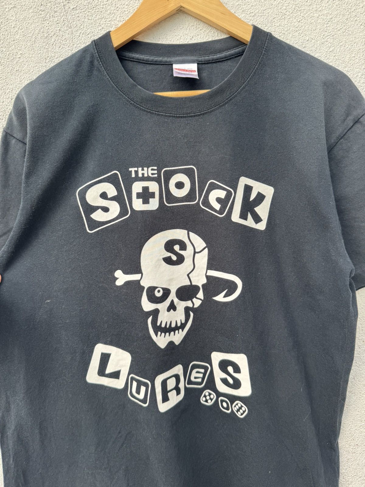 Vintage 2000s The Stock Lures Skull Tees Size US L / EU 52-54 / 3 - 2 Thumbnail