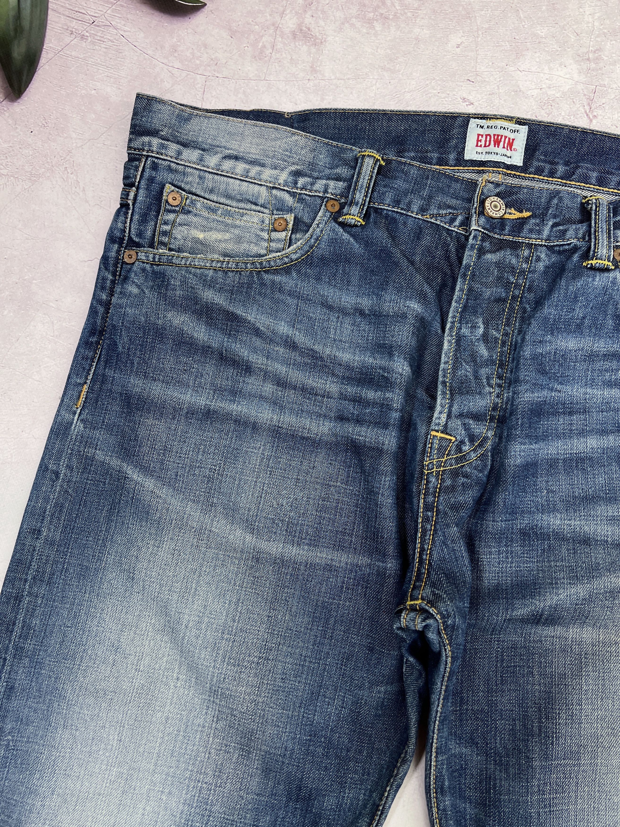 Edwin × Japanese Brand Edwin Denim Pant Jeans ED-71 Slim Size US 36 / EU 52 - 4 Thumbnail
