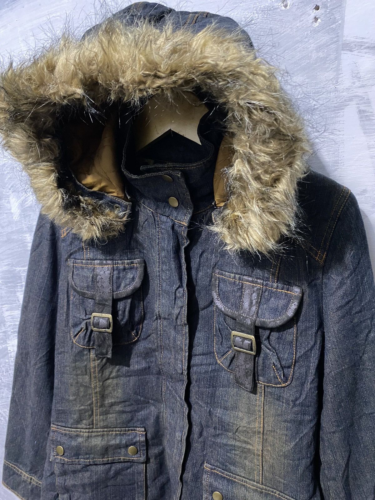 Japanese Brand × Le Grande Bleu (L.G.B.) M-II CRAZY denim jacket Like LGB Leopard Size US M / EU 48-50 / 2 - 4 Thumbnail