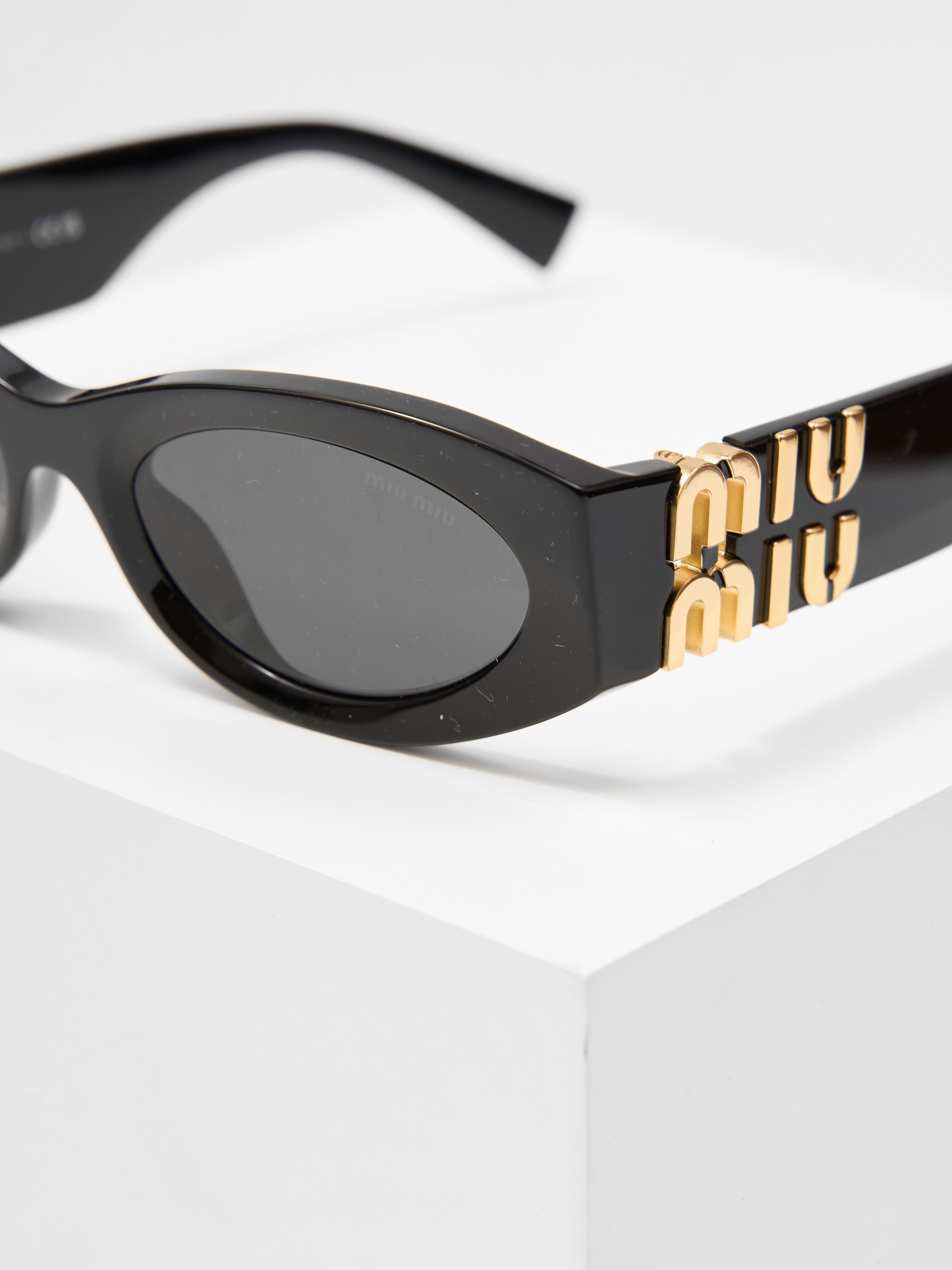 Miu Miu Miu Miu MU 11WS 1AB5S0 Glimpse Sunglasses Size ONE SIZE - 4 Thumbnail