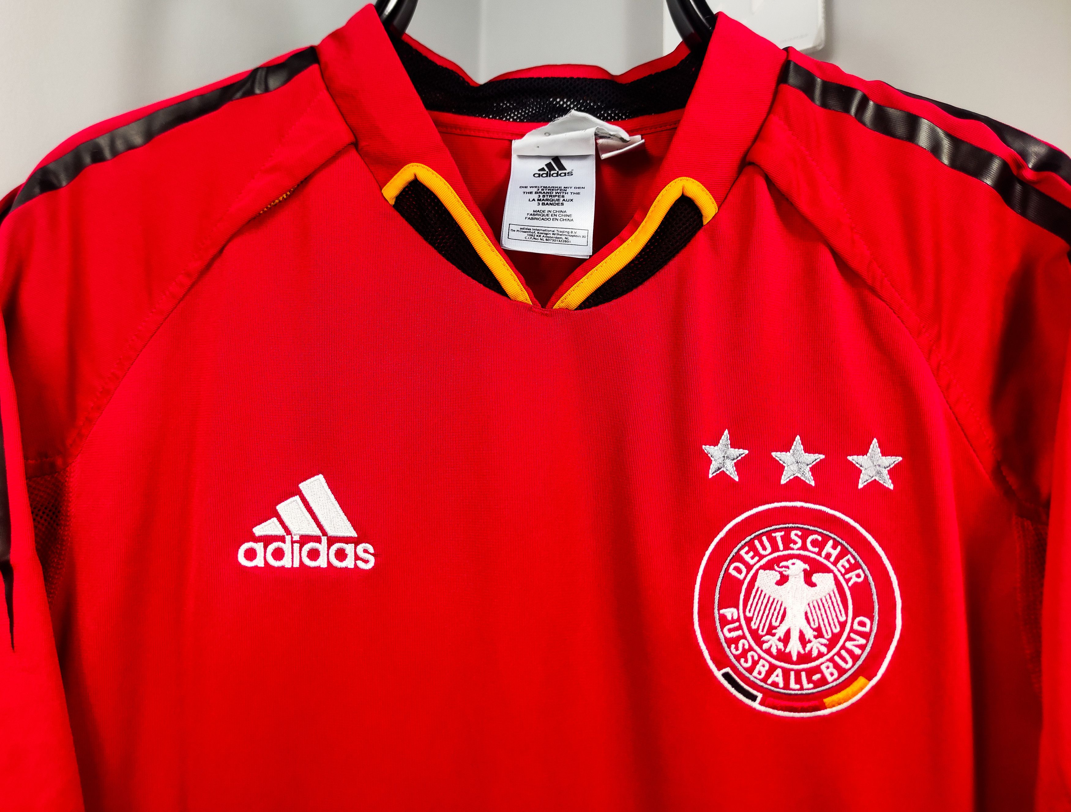 Adidas Germany NT 2004 2005 Adidas Third 3rd DFB National Team S Size US S / EU 44-46 / 1 - 4 Thumbnail
