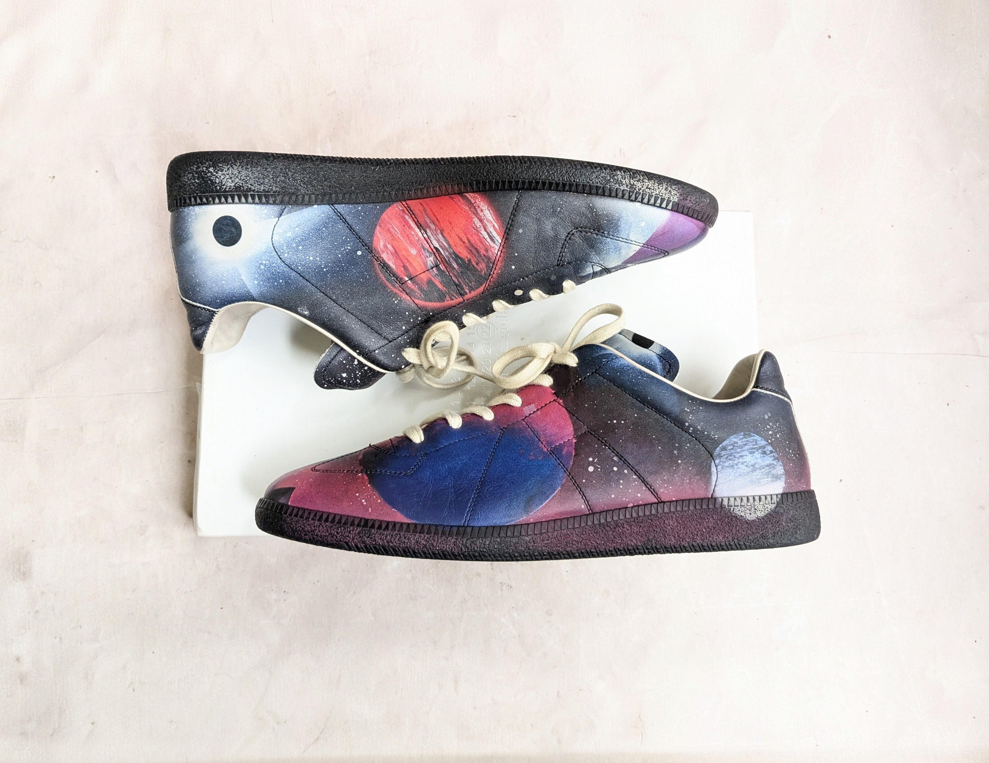 Maison Margiela Maison Margiela Replica GAT Galaxy 12 45 Low Tops Size US 12 / EU 45 - 4 Thumbnail