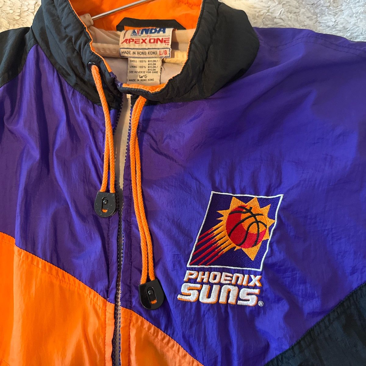 NBA × Vintage Vintage Official NBA: Phoenix Suns Windbreaker Size US L / EU 52-54 / 3 - 3 Thumbnail
