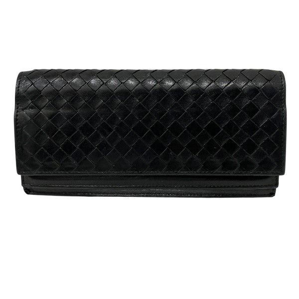 Bottega Veneta Bottega Veneta Intrecciato Lambskin Long Wallet Leather Long Wallet 143305 DUTY FREE for USA