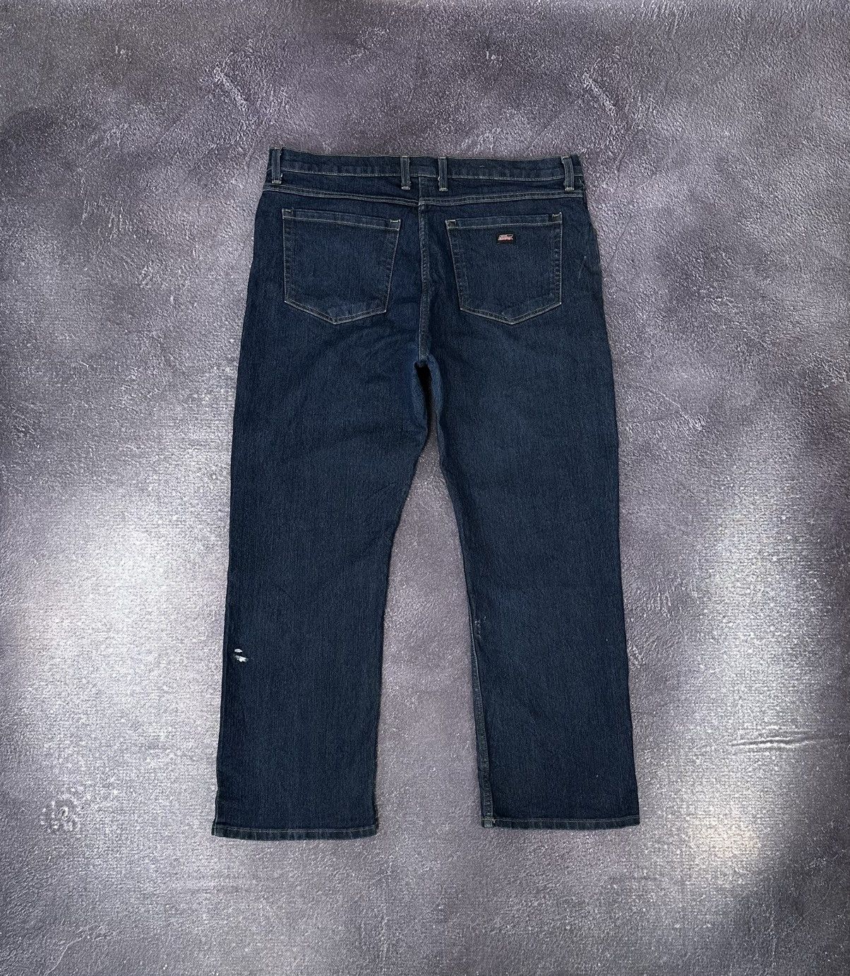 Dickies Vintage Dickies Distressed Denim Hype Baggy USA Work Jeans Size US 38 / EU 54 - 1 Thumbnail