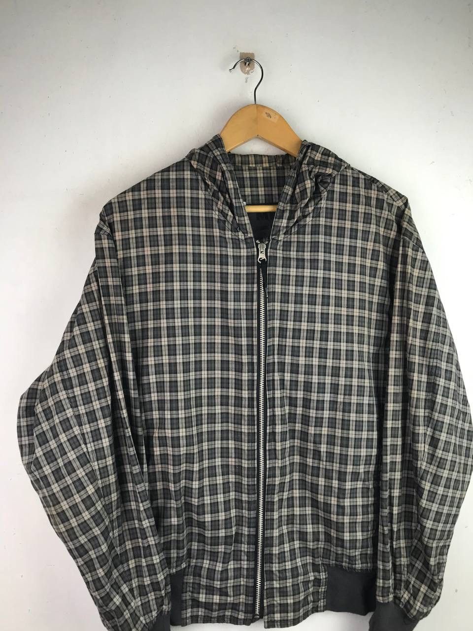 Japanese Brand × Vintage Vintage Comme Ca du Mode Checkered Box Light Jacket Size US L / EU 52-54 / 3 - 7 Thumbnail