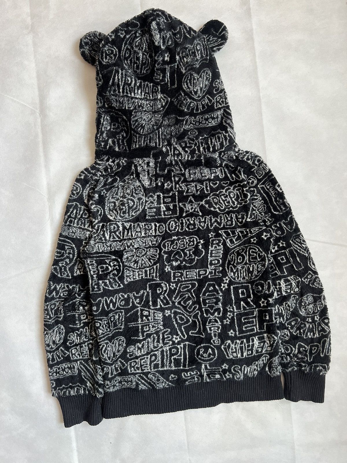 Japanese Brand Repipi Armario Full Print Inspired By Ne Net Fleece Hoodie Size US M / EU 48-50 / 2 - 8 Thumbnail