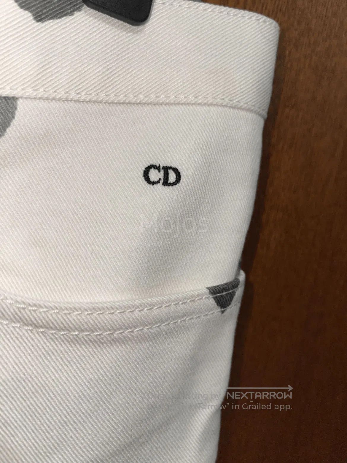 Dior Dior Rose Pattern Denim. Size US 31 - 3 Thumbnail