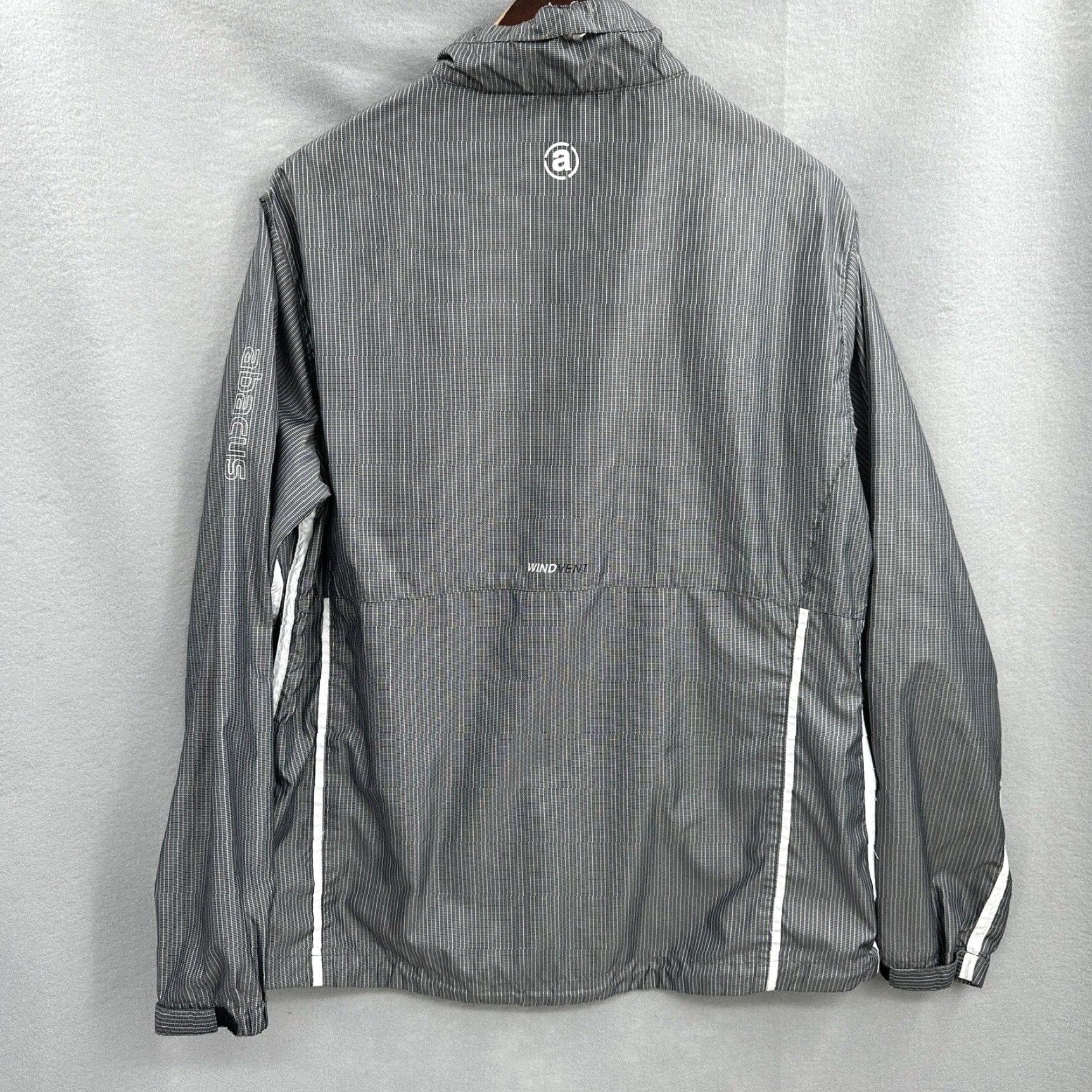 Vintage ABACUS Windbreaker Jacket Mens S Gray Packable Golf Casual Read Size US S / EU 44-46 / 1 - 4 Thumbnail
