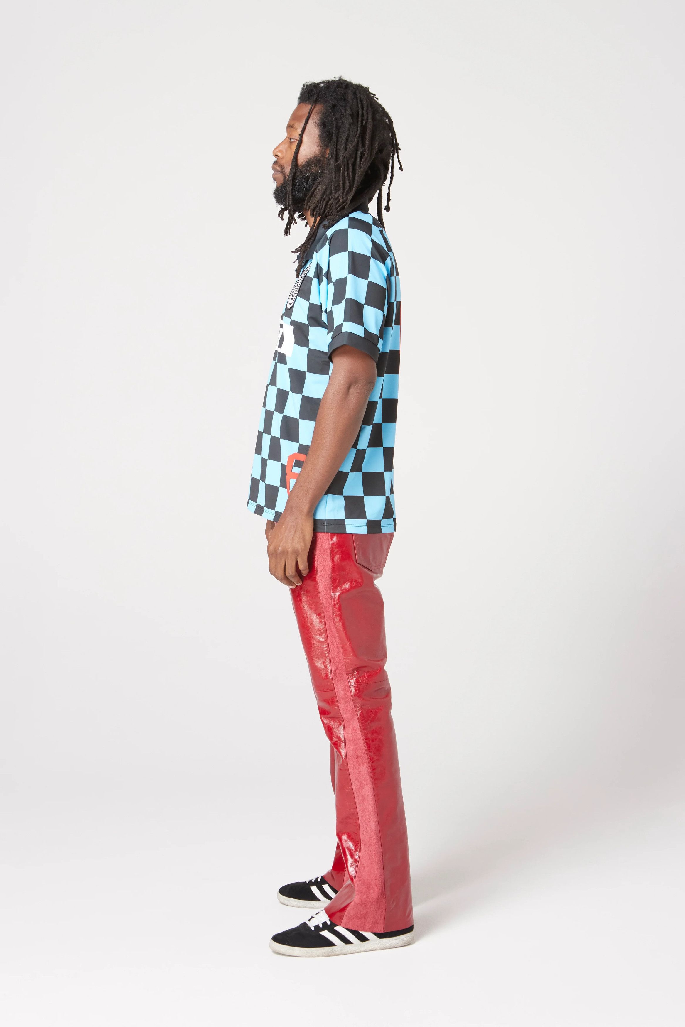 Gallery Dept. o1mle0725 Alvarado Soccer Jersey Check Polo Shirt Multicolor Size US XXL / EU 58 / 5 - 5 Thumbnail