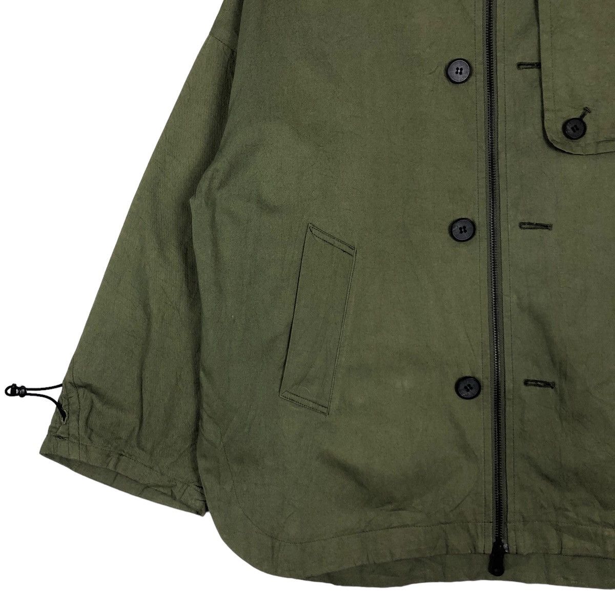 Japanese Brand 🔥Vtg Military Jacket Kamishima Chinami Yellow Issey Miyake Size US M / EU 48-50 / 2 - 4 Thumbnail