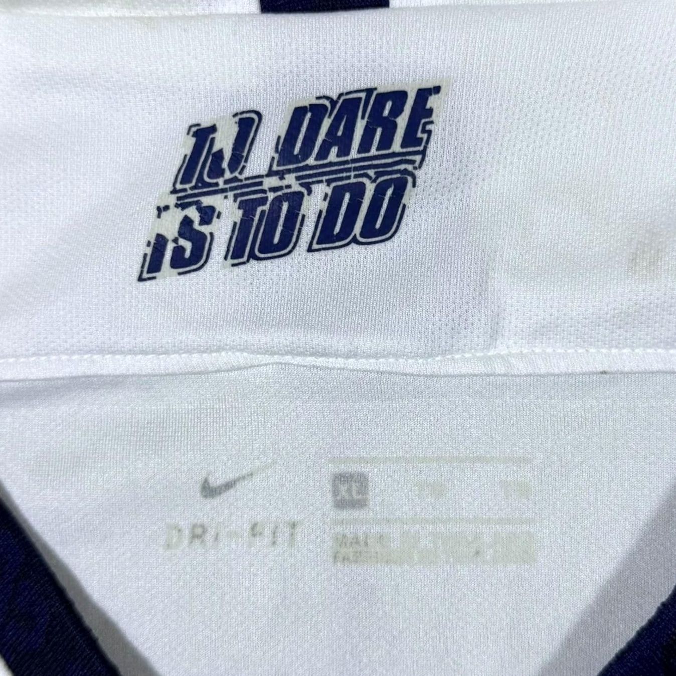 Nike Nike Dri-Fit Tottenham Hotspur FC 2019-2020 Football Home Shirt Jersey Women XL White Navy Blue Size XL / US 12-14 / IT 48-50 - 3 Thumbnail