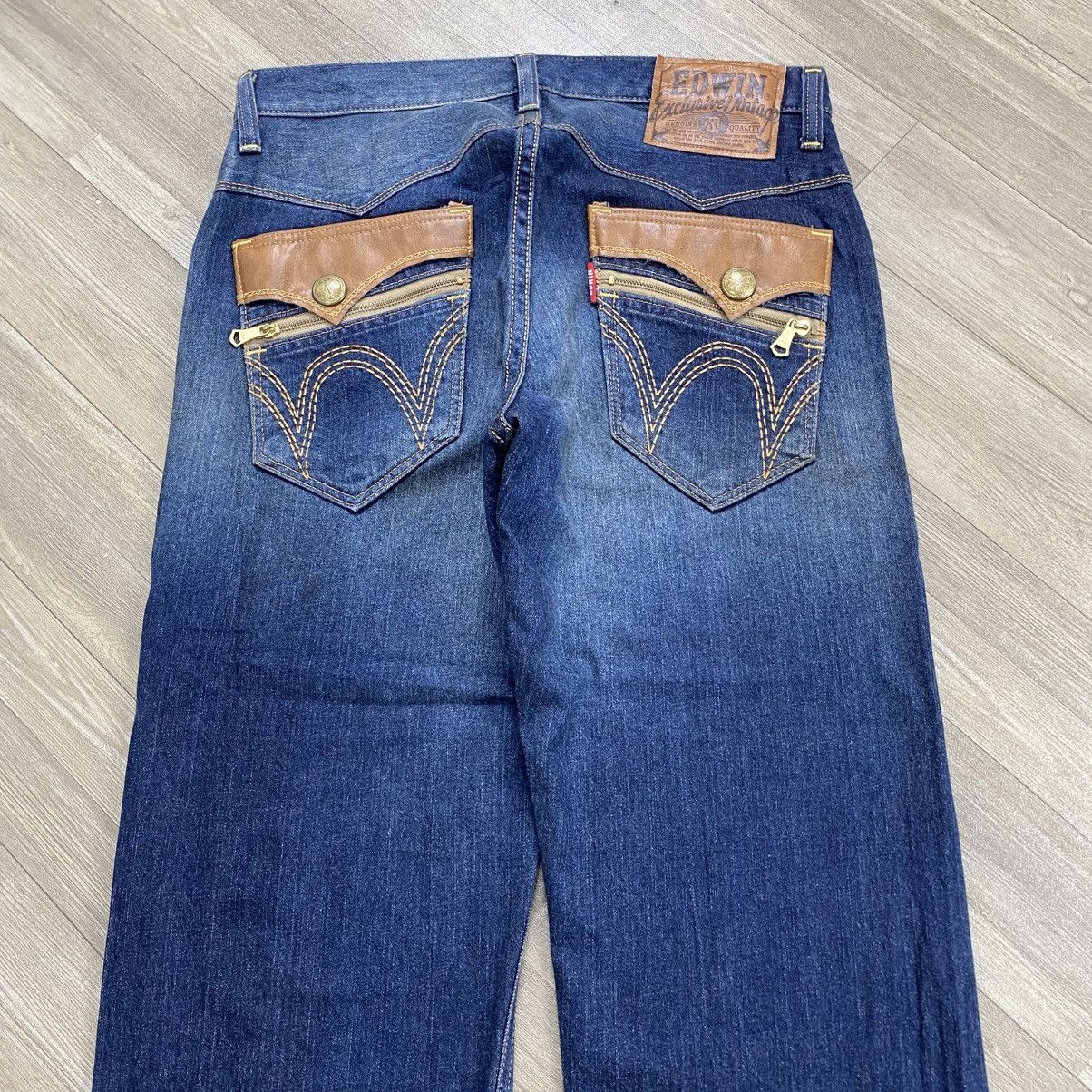 Edwin Y2K Edwin Exclusive Vintage XV Faded Baggy Jeans Size US 34 / EU 50 - 16 Thumbnail