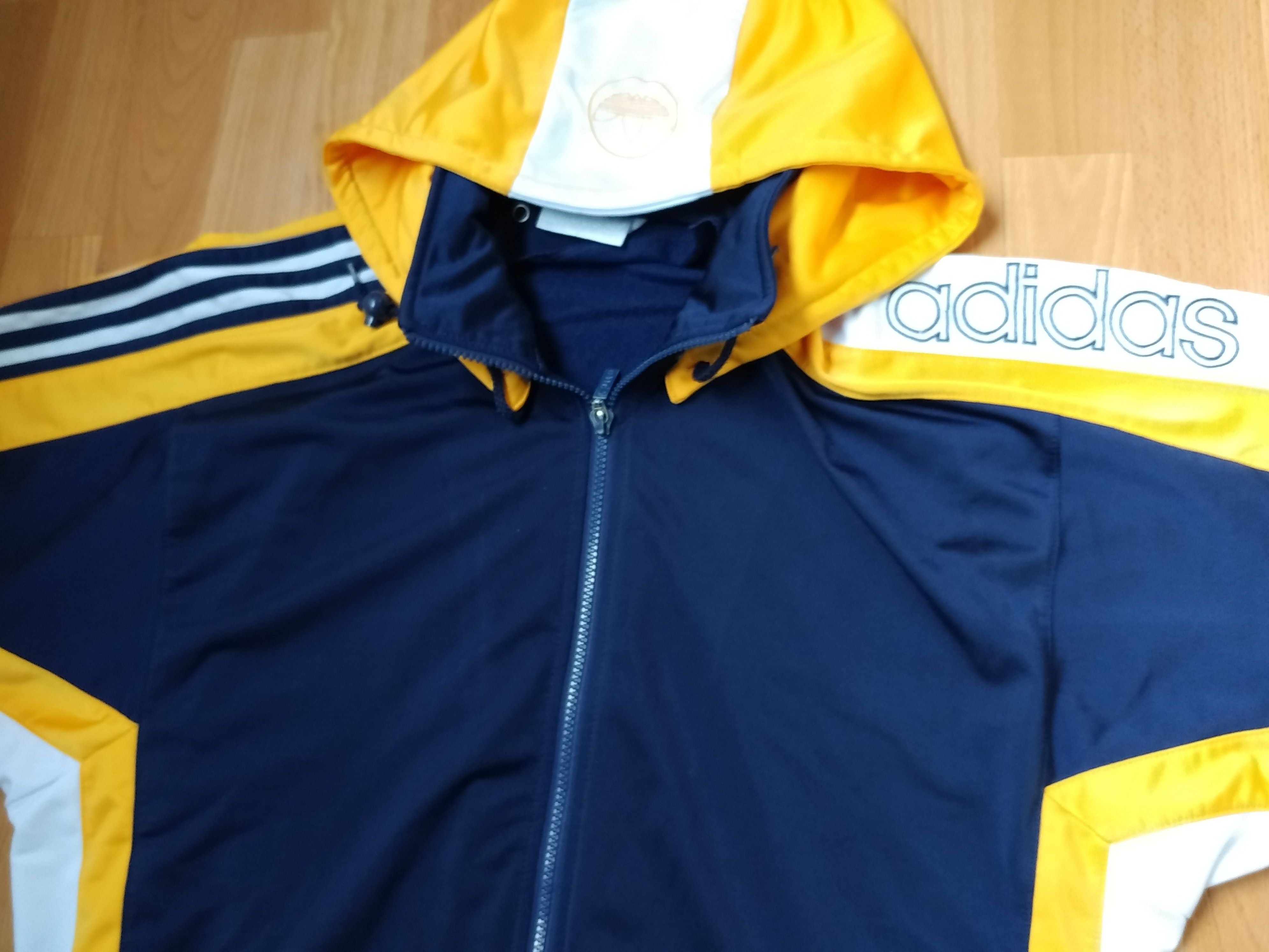 Adidas ADIDAS jersey, buttoned vintage hip hop t-shirt of 90s M Size US M / EU 48-50 / 2 - 5 Thumbnail