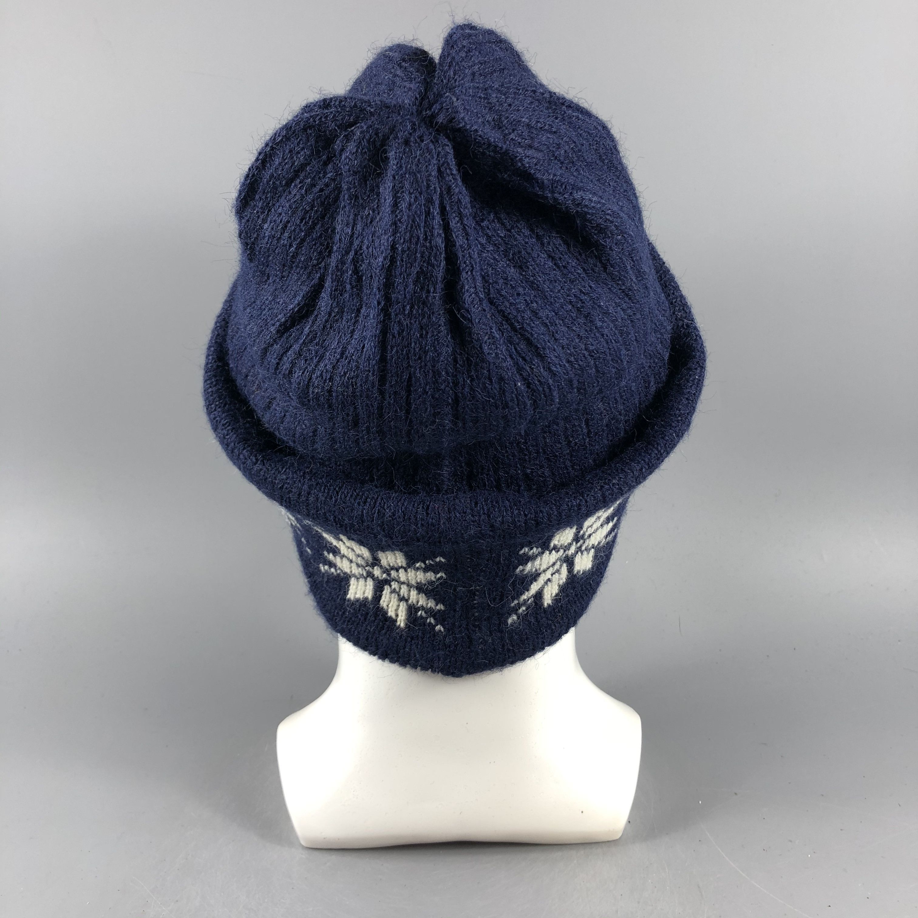 Japanese Brand × Vintage Marylia Ribbed Beanie Snow Hat Snow Cap -D636 Size ONE SIZE - 2 Thumbnail