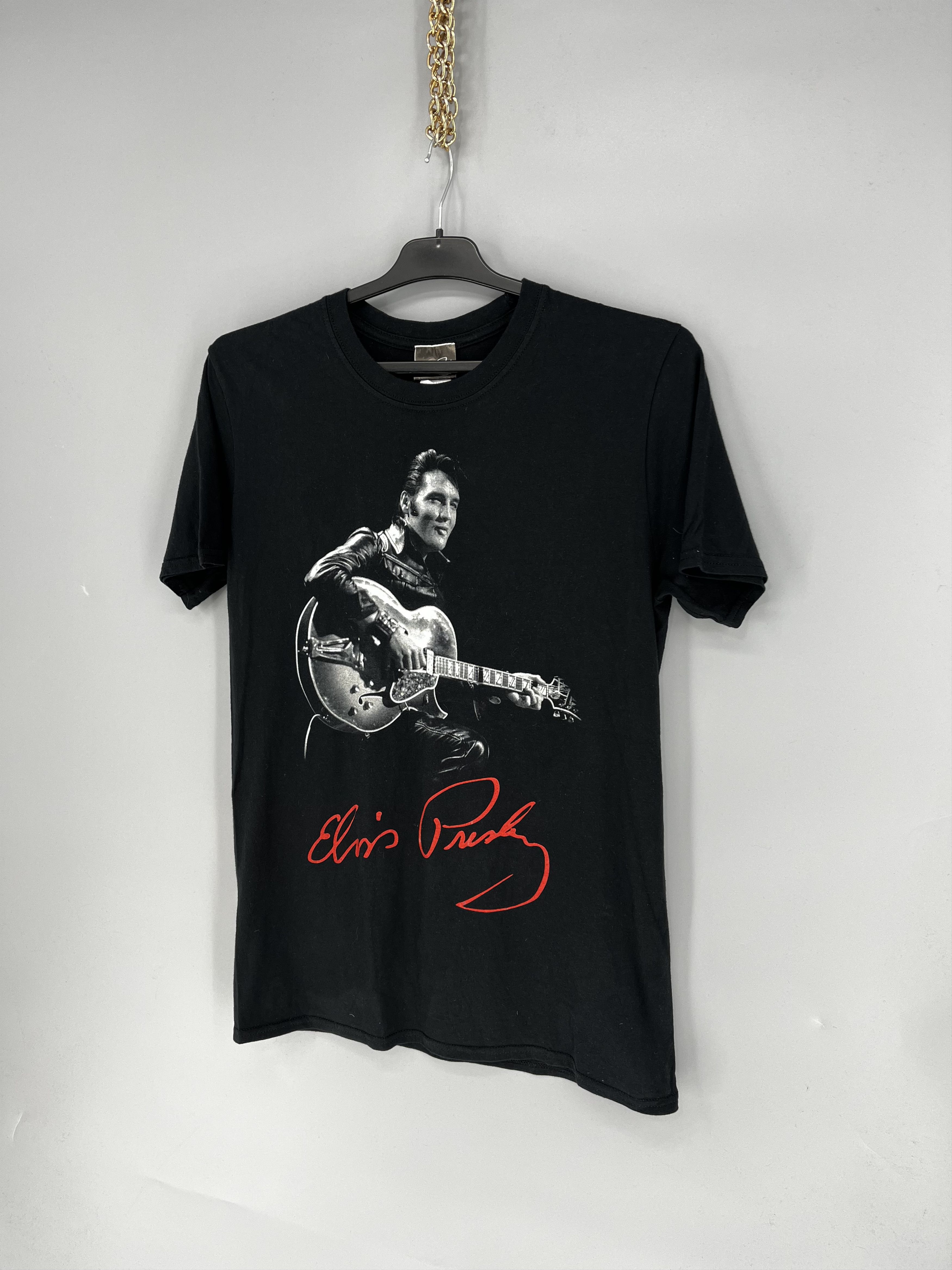 Band Tees Gildan Black Elvis Presley Shirt Mens Size XL Size US M / EU 48-50 / 2 - 3 Thumbnail