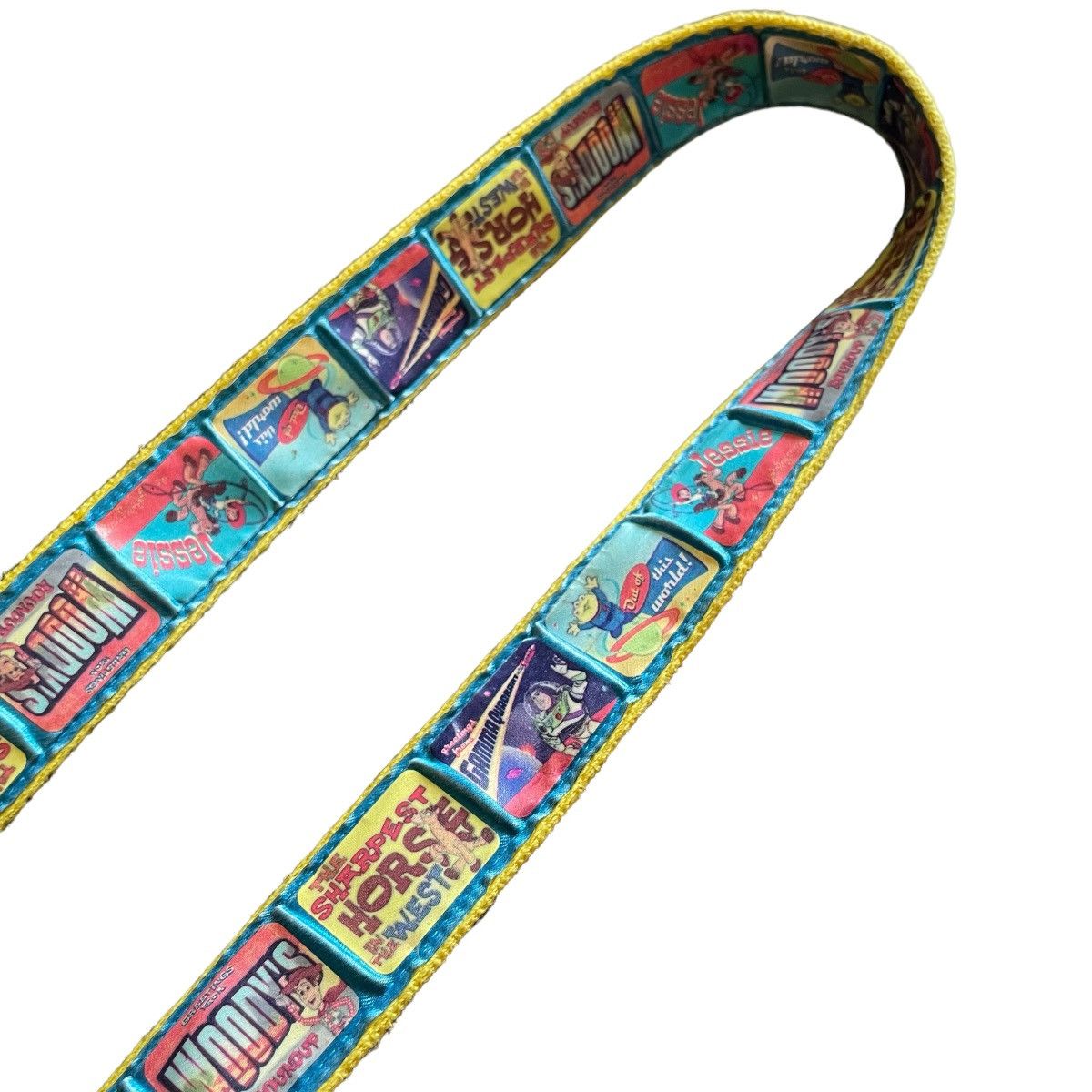 Cartoon Network × Disney × Vintage Vintage OG Toy Story 1 Movie Cotton Bunckle Belt Size ONE SIZE - 5 Thumbnail