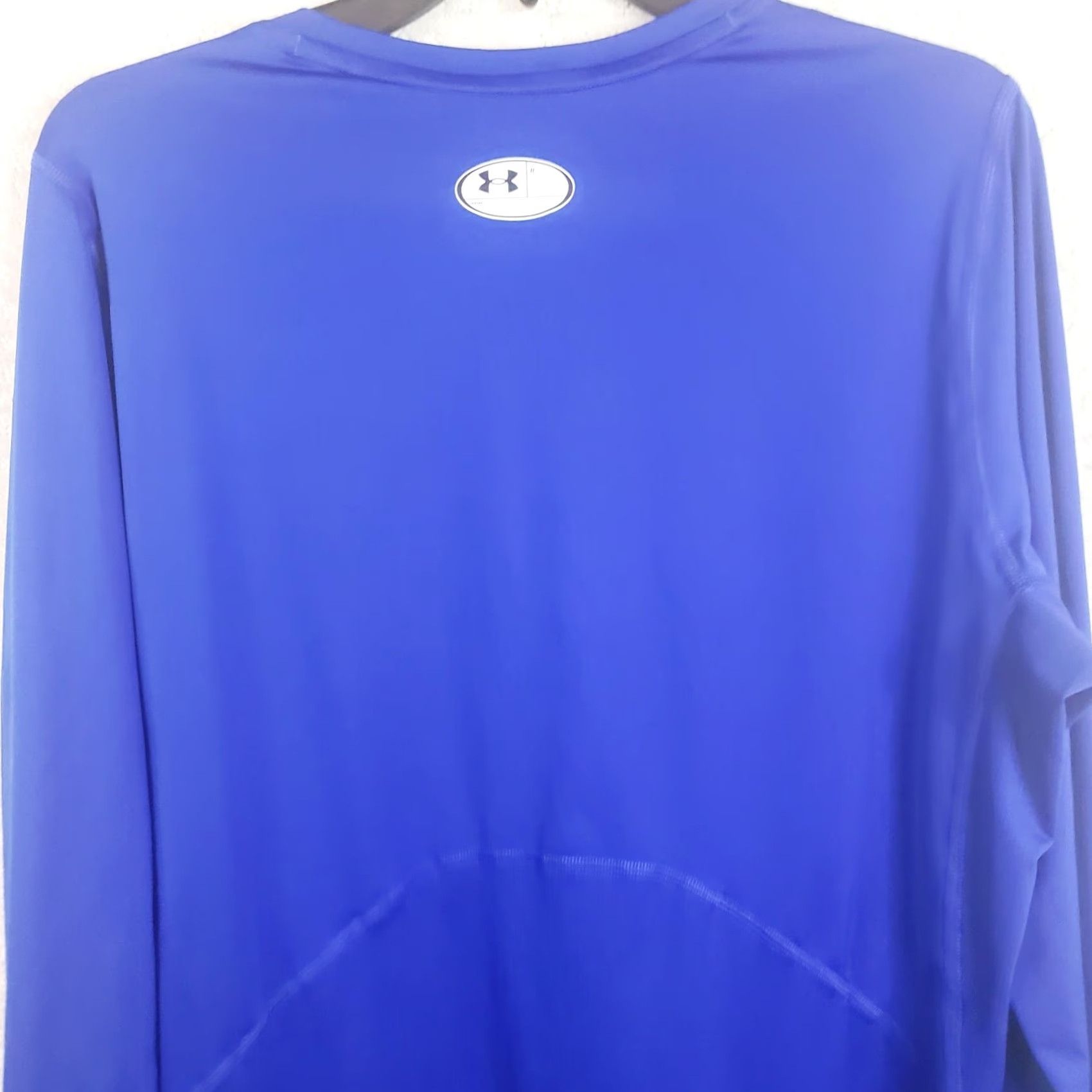 Under Armour Under Armour Heatgear Compression Shirt Men's 2XL Blue Crewneck Long Sleeve Pullover New Size US XXL / EU 58 / 5 - 7 Thumbnail