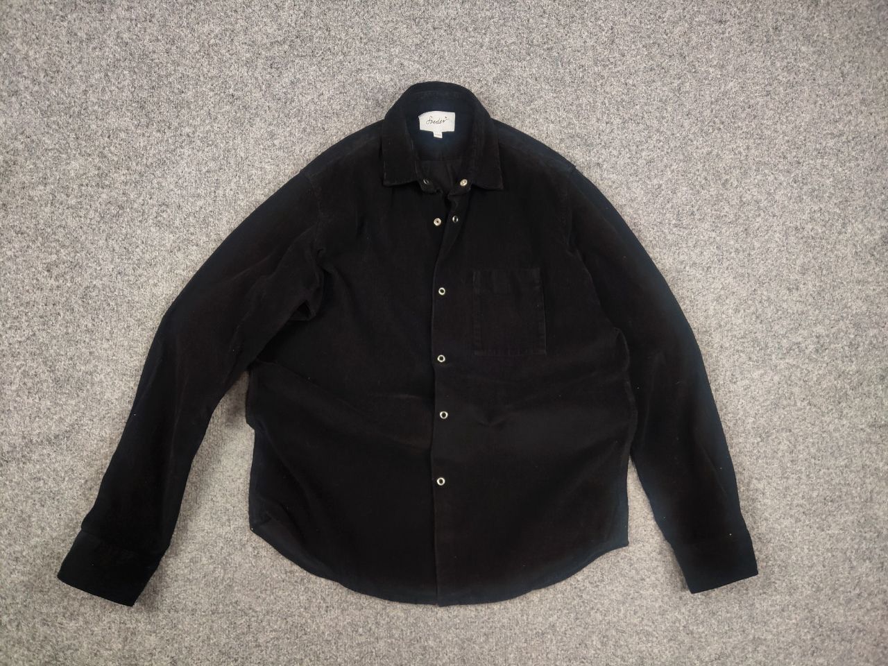 Other Soeder Design Zurich Snap Button Solid Corduroy Overshirt Size US M / EU 48-50 / 2 - 8 Thumbnail
