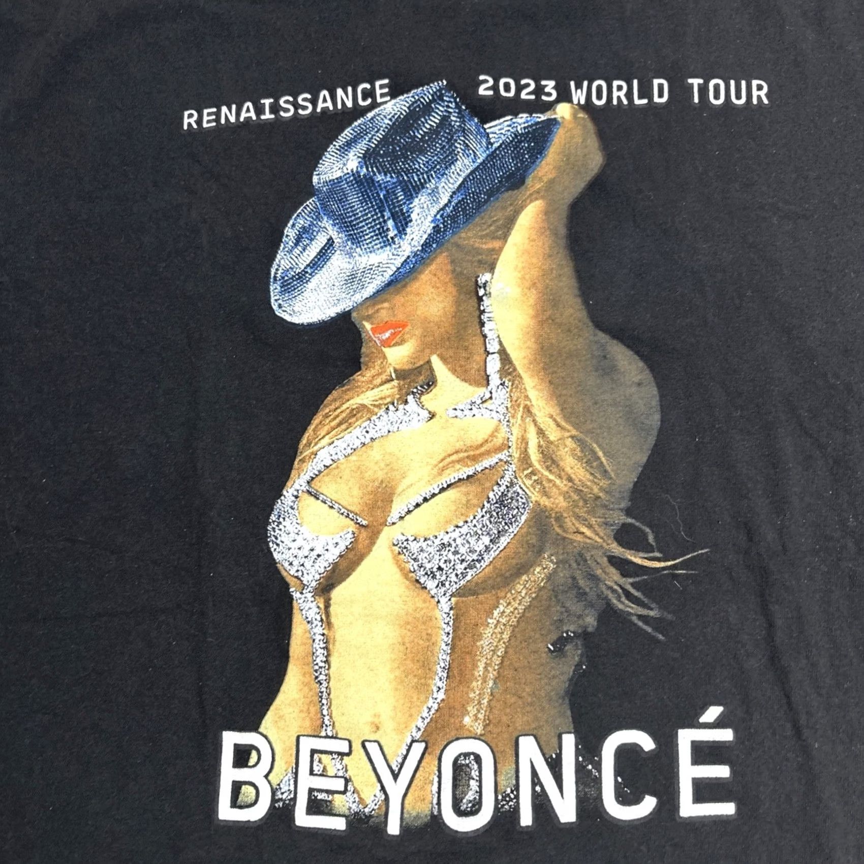 Vintage Beyonce Renaissance Tour T-Shirt Cowgirl Tee Merch Concert Album 2023 Men Sz XL Size US XL / EU 56 / 4 - 2 Thumbnail