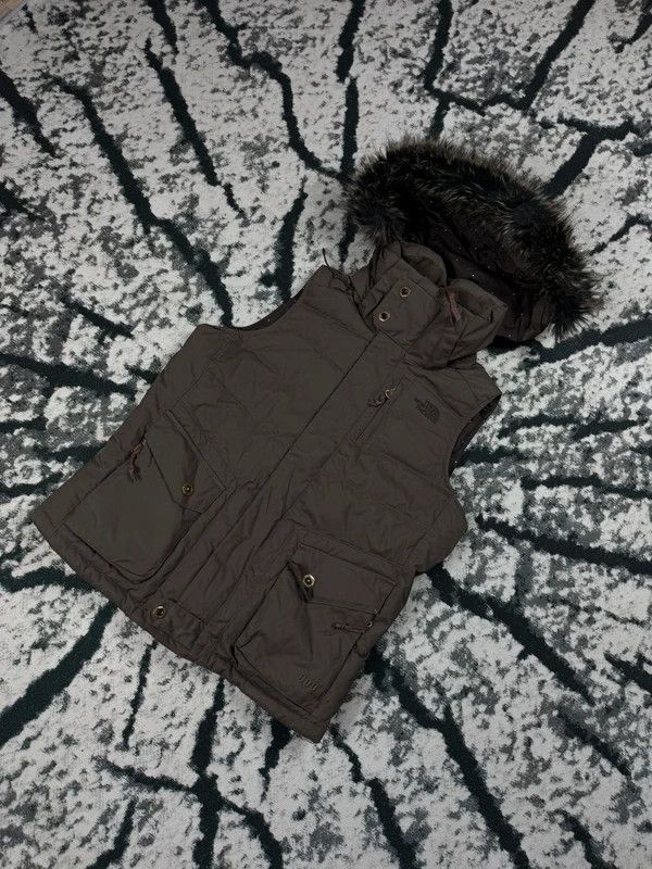 The North Face The North Face 600 XS Down Vest Brown Y2K Avant Garde TNF Size XS / US 0-2 / IT 36-38 - 2 Thumbnail