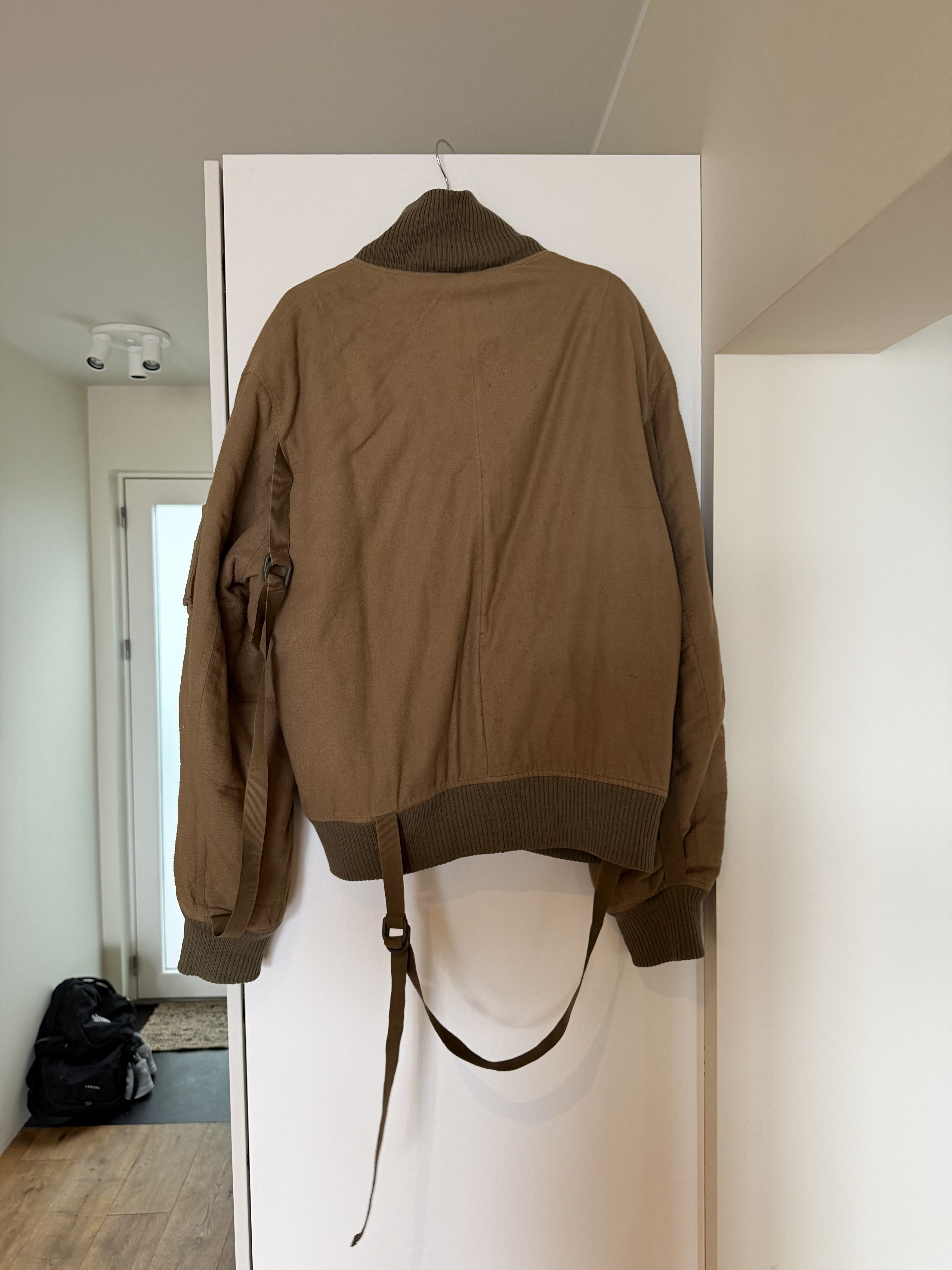 Helmut Lang Helmut Lang Re-Edition Bondage Bomber Size US L / EU 52-54 / 3 - 4 Thumbnail