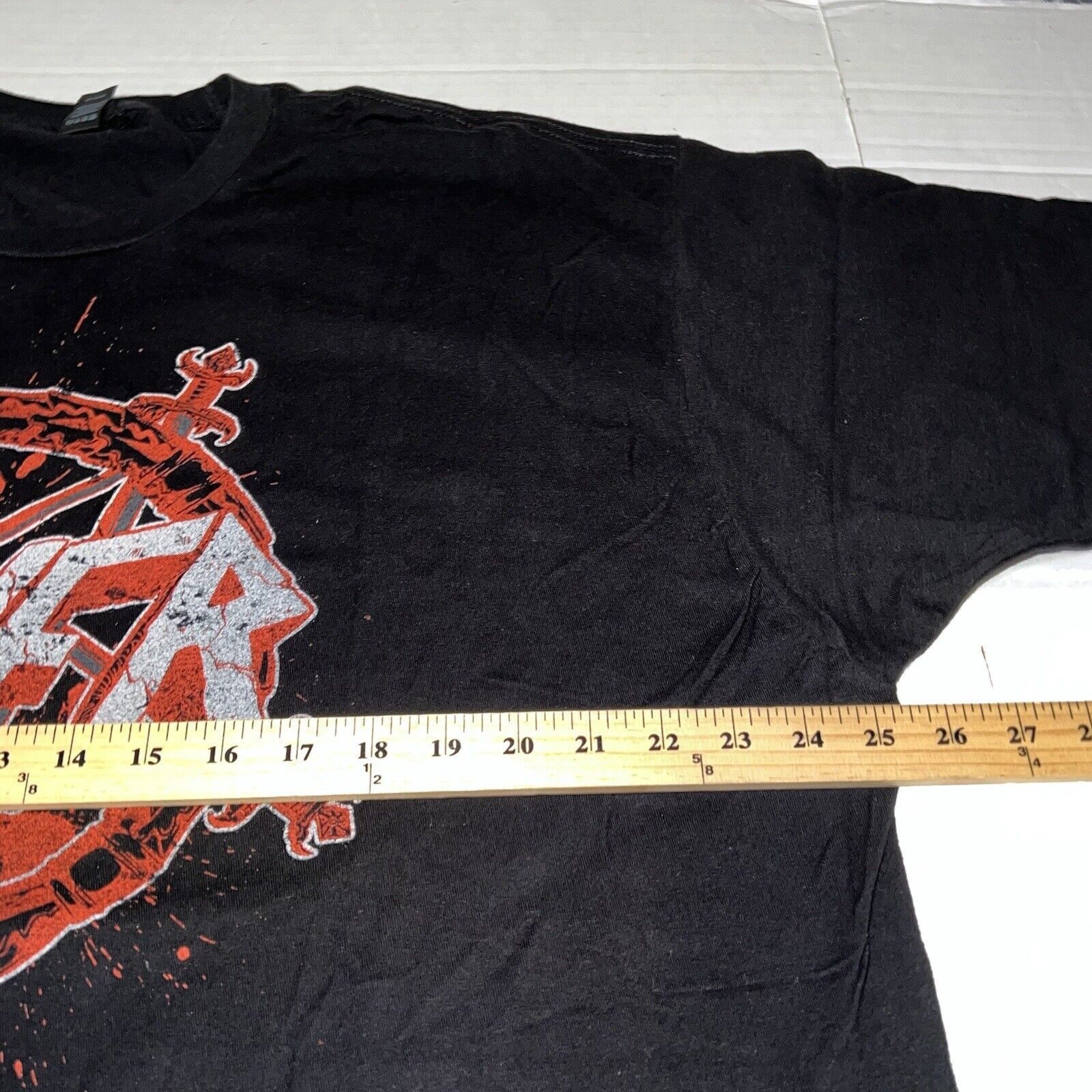 Tultex Slayer Metal Band Graphic T-Shirt Men’s Black Size 2XL Size US XXL / EU 58 / 5 - 5 Thumbnail