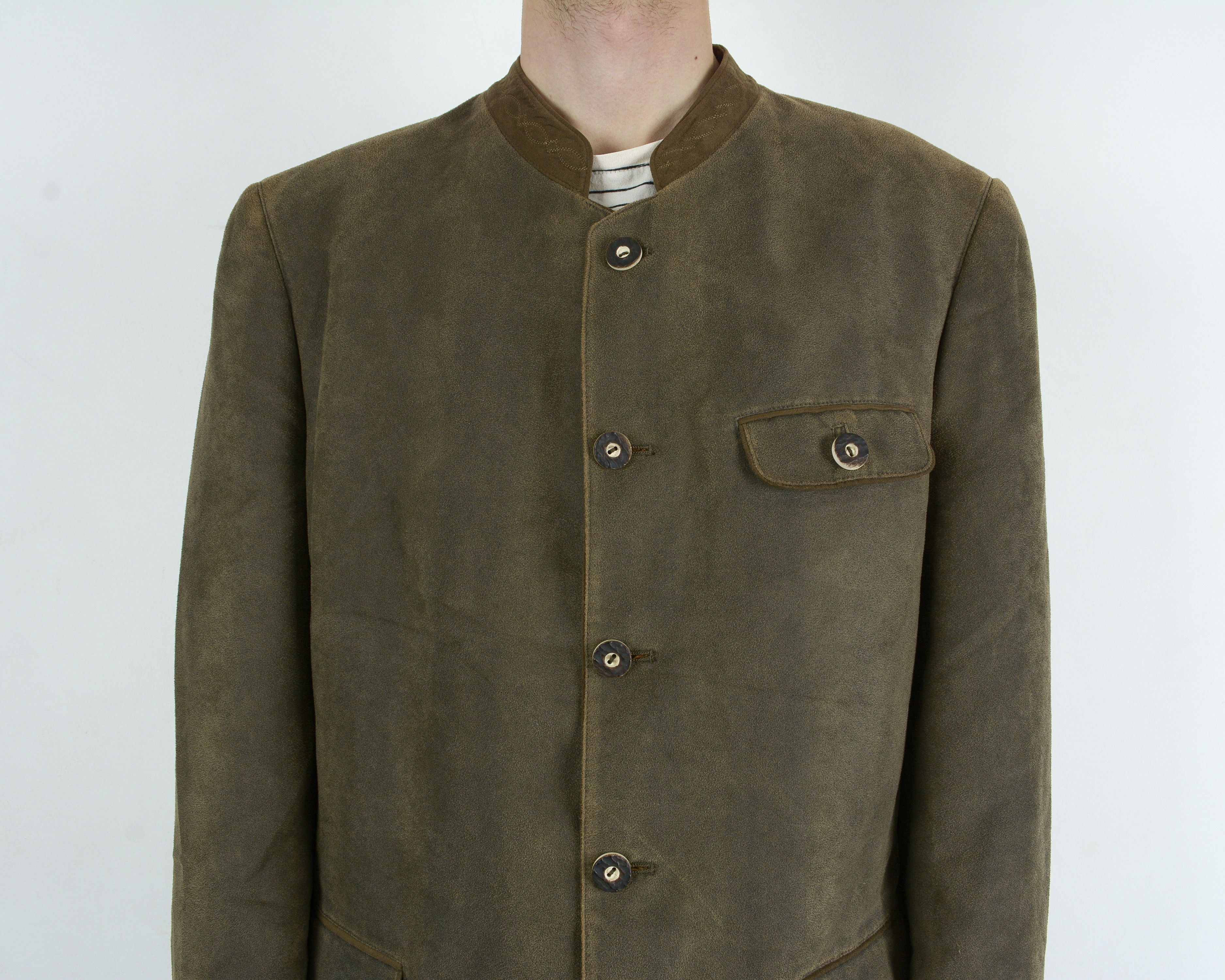Other × Vintage W17 UK 38 US Trachten Jacket Coat Blazer Janker Cardigan Size 38R - 5 Thumbnail
