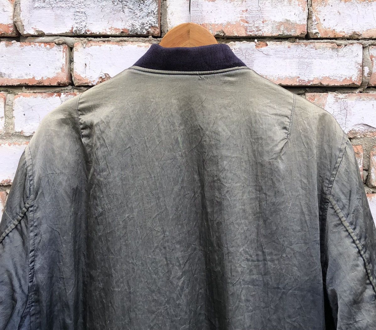 Vintage Vintage Faded Intermediate Ma-1 Bomber Jacket by Laldanthany Size US L / EU 52-54 / 3 - 6 Thumbnail