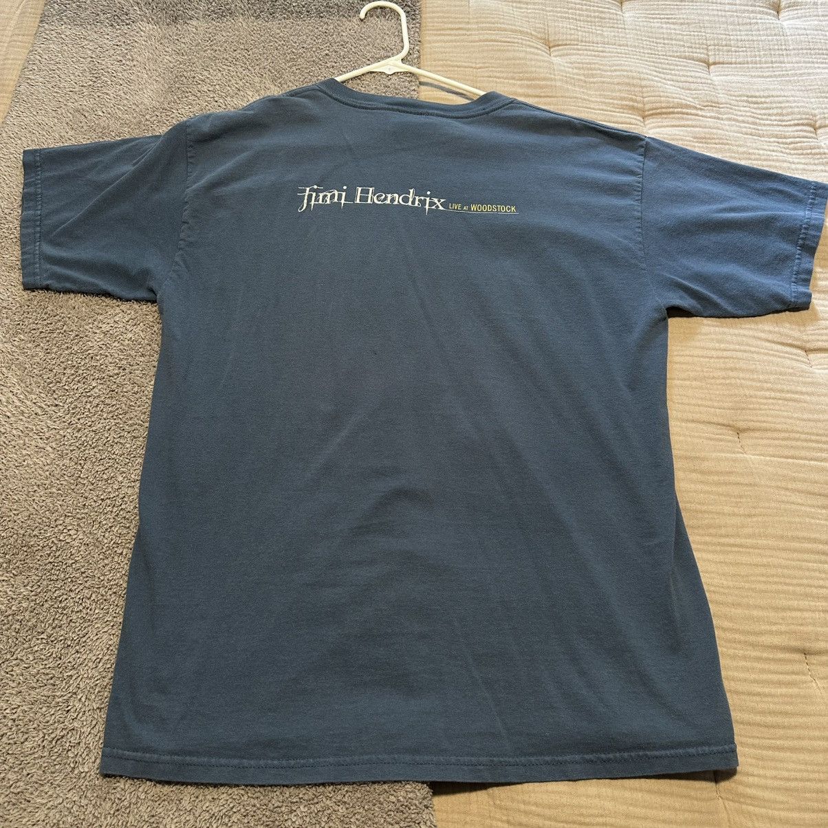 Jimi Hendrix VINTAGE Jimi Hendrix Woodstock Tee Size US L / EU 52-54 / 3 - 5 Thumbnail