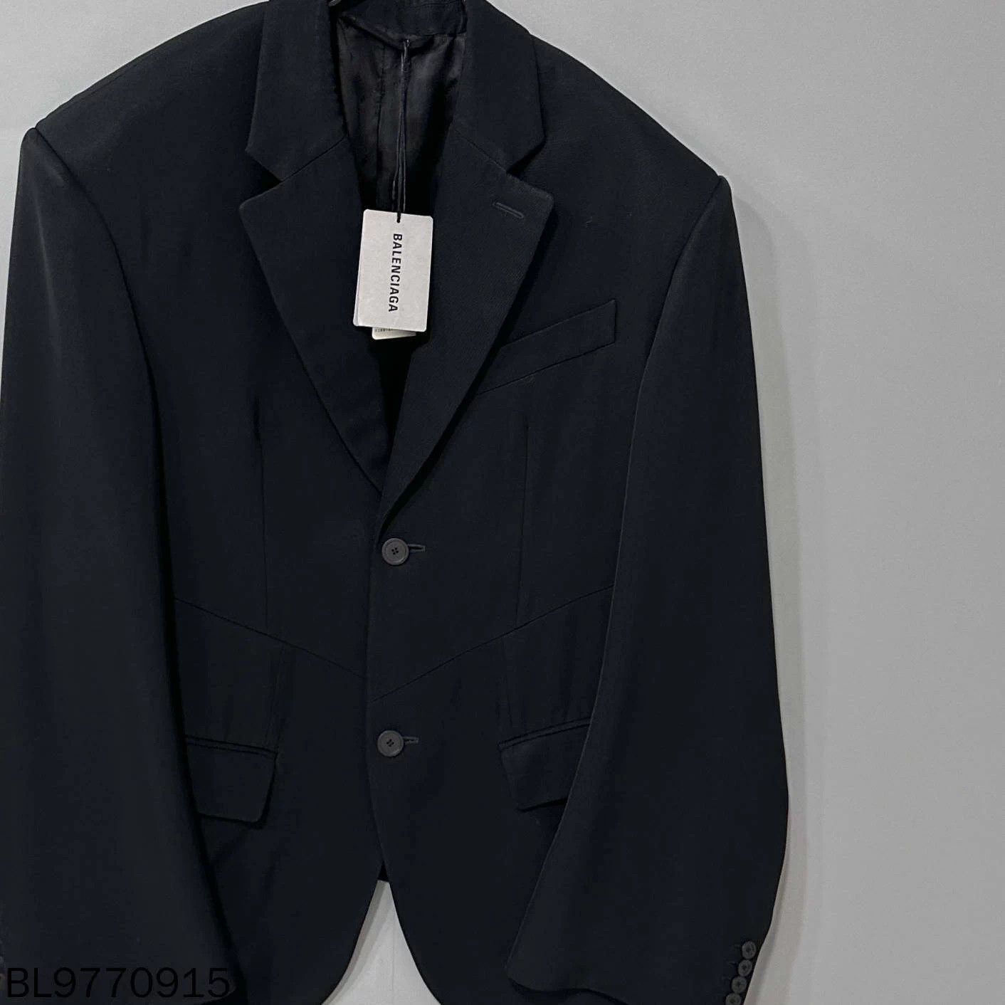 Balenciaga Balenciaga single-breasted blazer size 1 98 new hem weight Size 50S - 2 Thumbnail