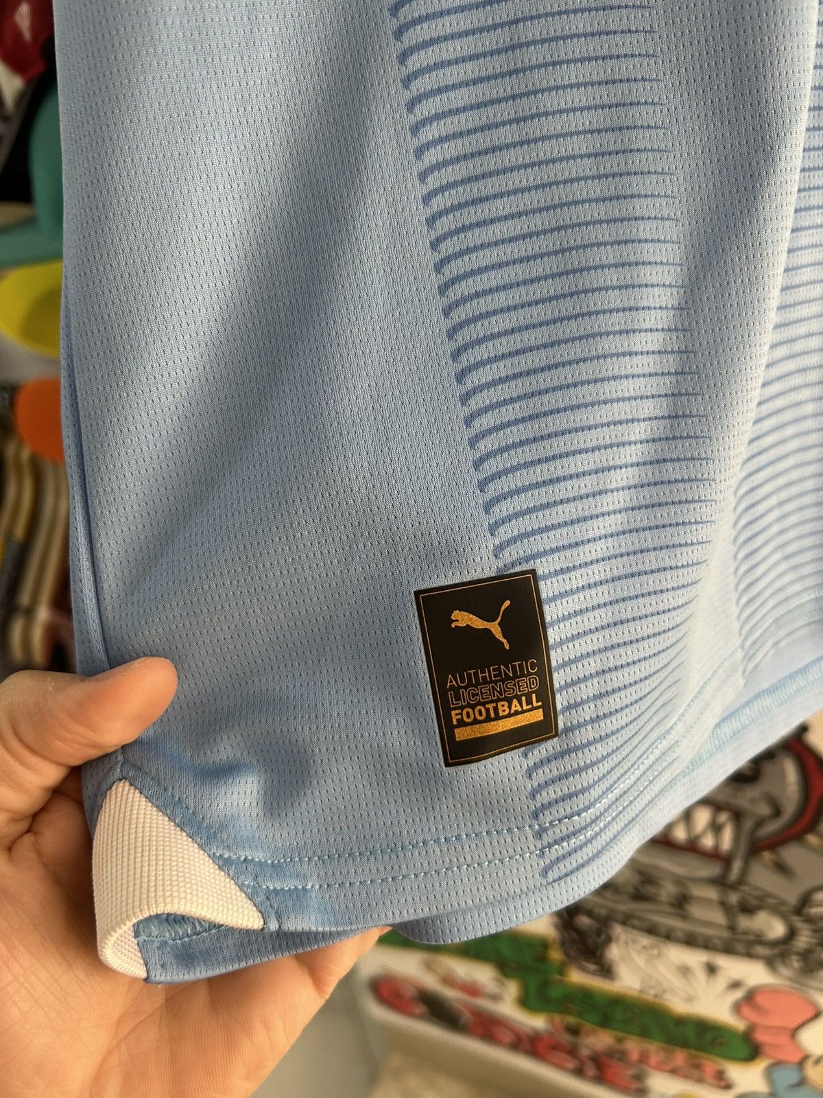 Puma × Vintage Manchester City 2023/24 De Bruyne home kit Size US S / EU 44-46 / 1 - 3 Thumbnail