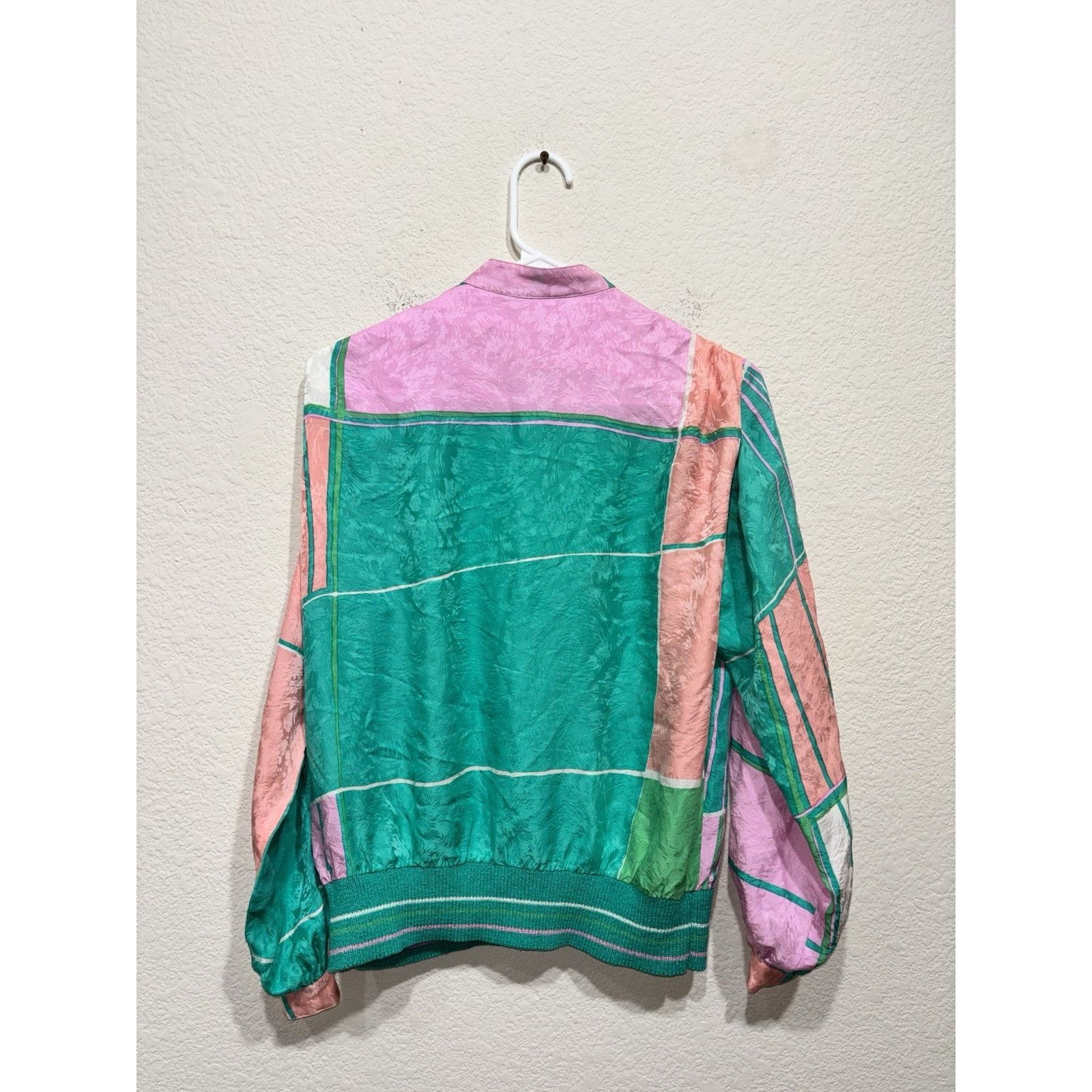 Other Anne Crimmins for Umi silk jacket sweatshirt 80s Late 70s Size M / US 6-8 / IT 42-44 - 2 Thumbnail