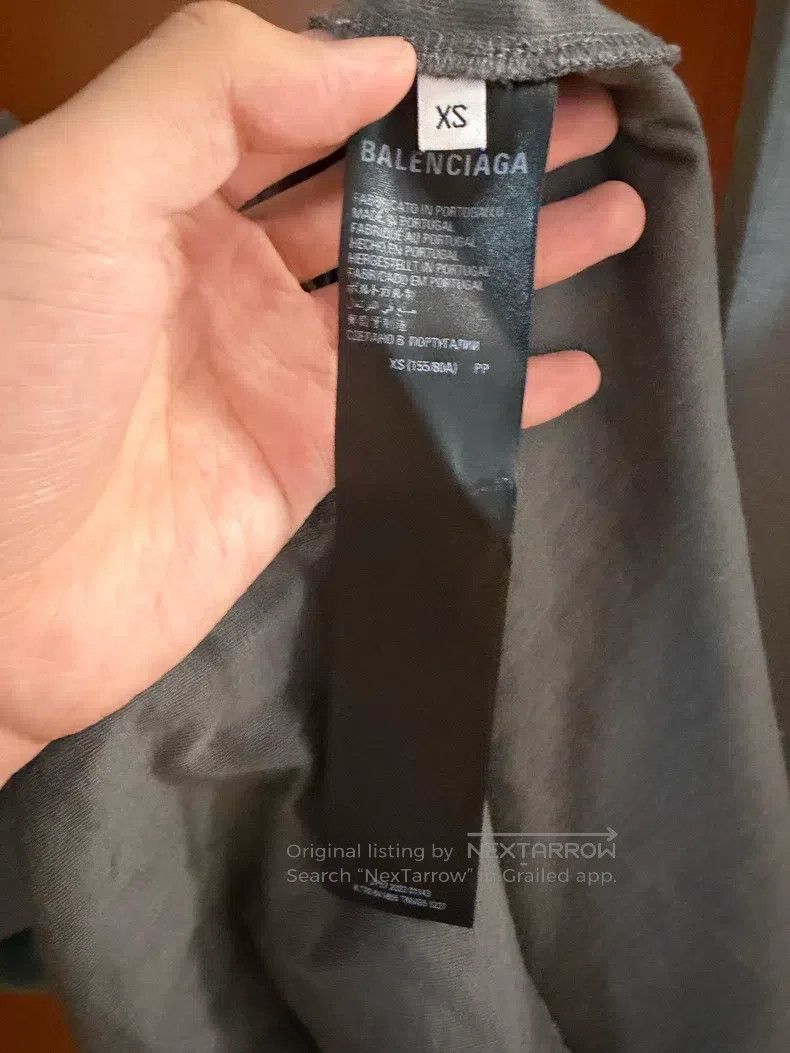 Balenciaga Balenciaga Coca-Cola Destruction Logo Short Sleeve Gray Size US XS / EU 42 / 0 - 4 Thumbnail
