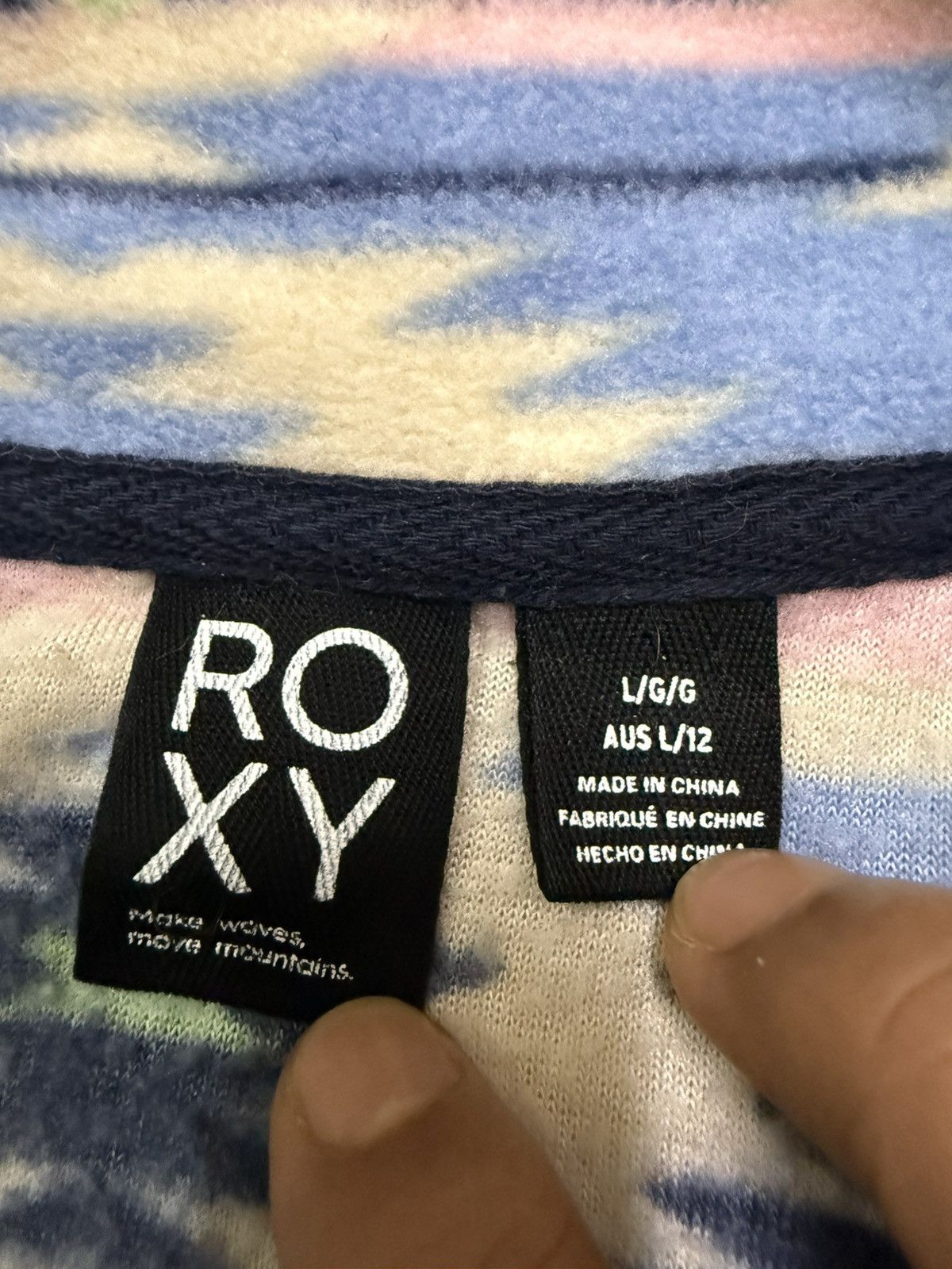 Native Roxy Native Halfzipper Fleece Sweatshirt Size US L / EU 52-54 / 3 - 9 Thumbnail