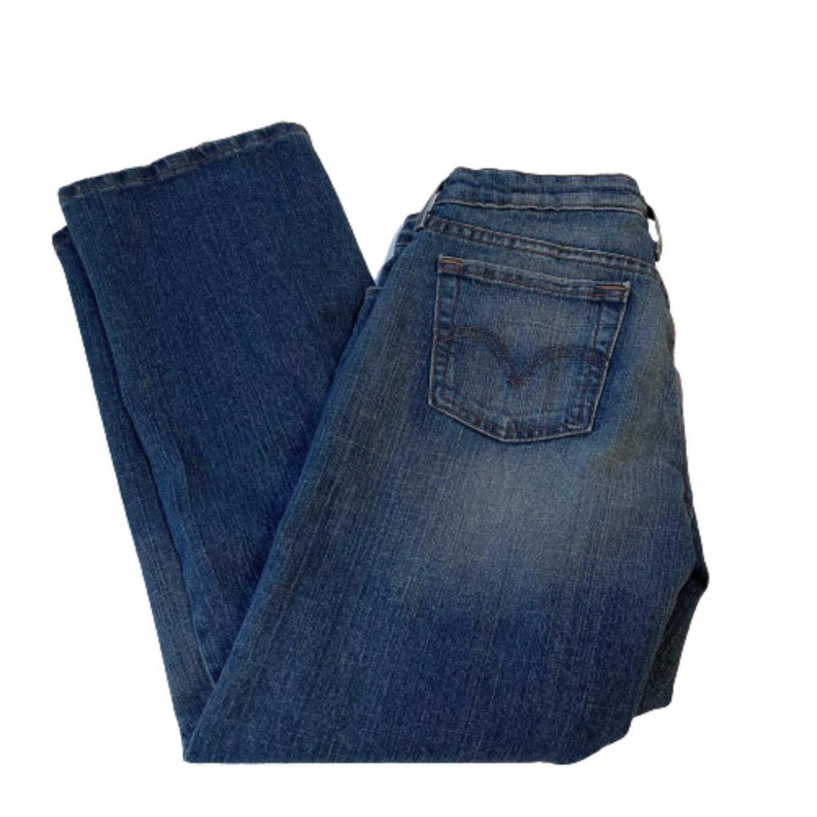Levi's LEVI'S Women's Boot Cut 515 Medium Wash Jeans, 10S Size 32" / US 10 / IT 46 - 3 Thumbnail