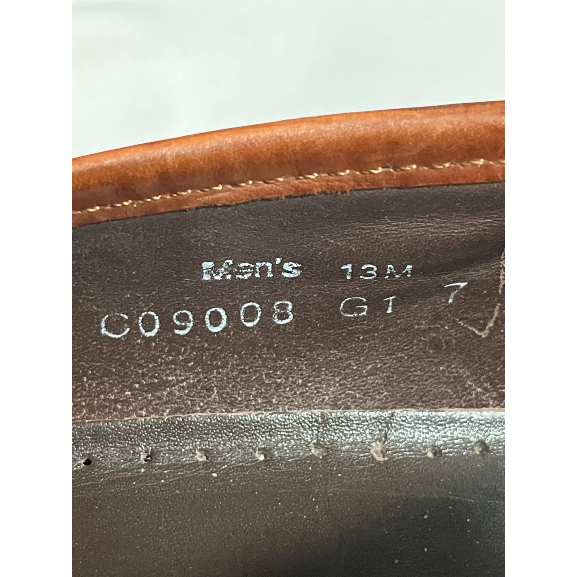 Cole Haan Cole Haan Men's Brown Leather Shoes/Loafers Size 13M SKU 590 Size US 13 / EU 46 - 6 Thumbnail
