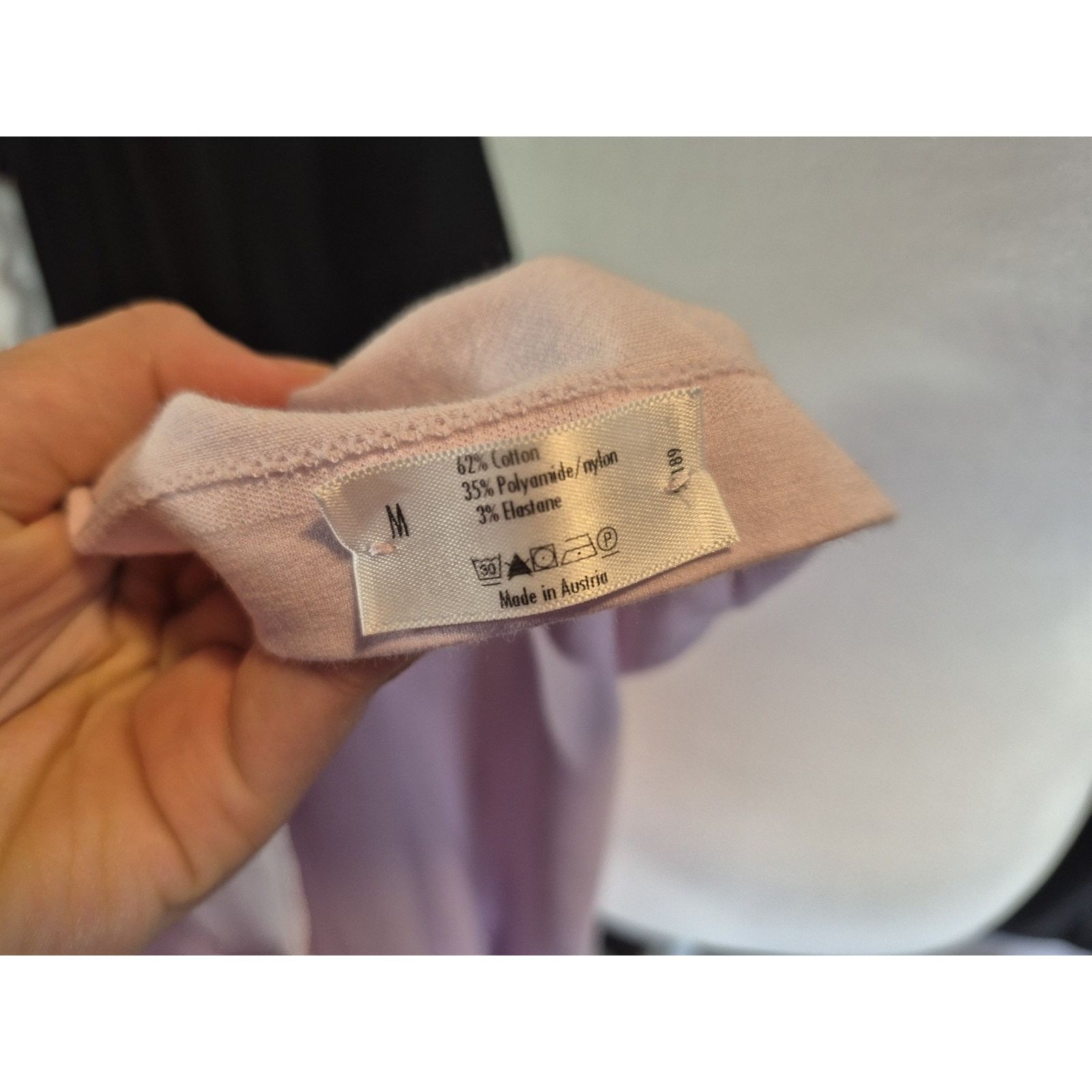 Wolford Wolford Womens Light Pink Cottone Nylon V-Neck Top Medium Size M / US 6-8 / IT 42-44 - 6 Thumbnail