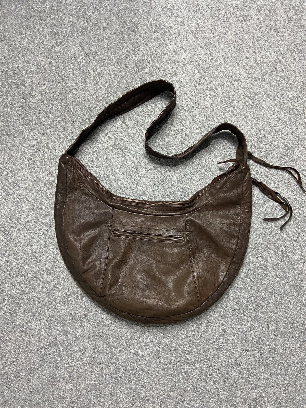 Allsaints Allsaints Spitalfields Leather Hodo Bag Size ONE SIZE - 1 Thumbnail