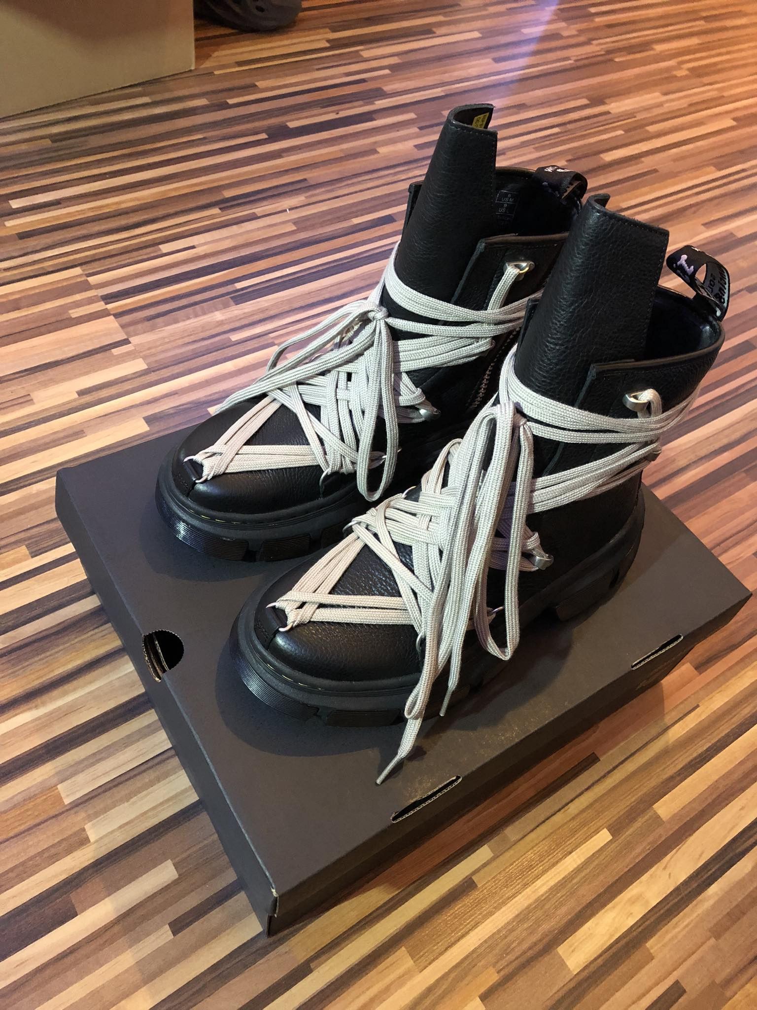image of Dr Martens 1460 Dmxl Boot in Black, Men's (Size 8)