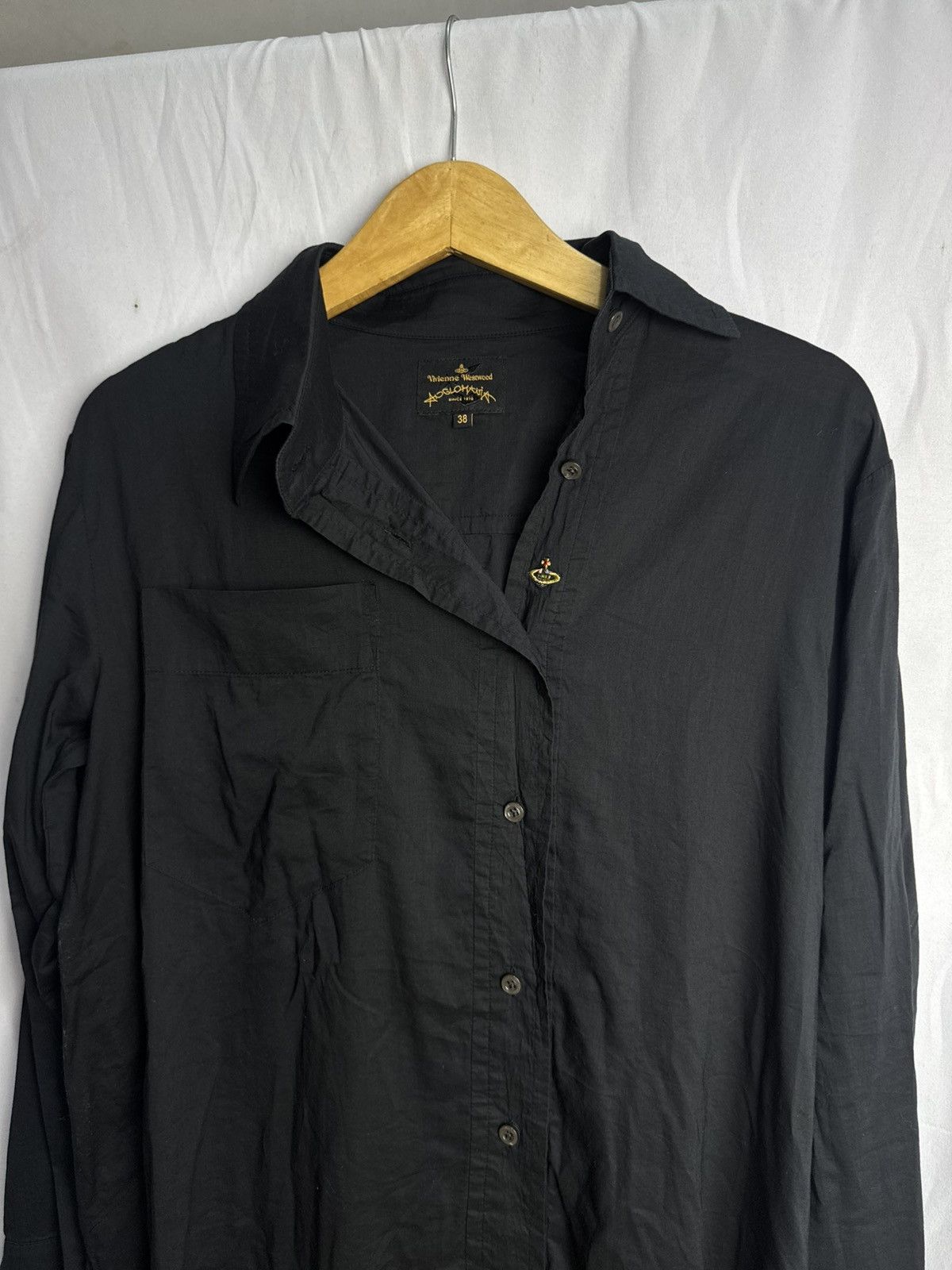 Vivienne Westwood Asymmetrical Button Shirt Vivienne Westwood Size S / US 4 / IT 40 - 4 Thumbnail