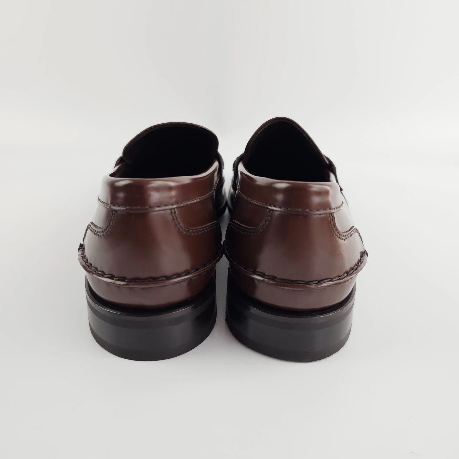 Prada PRADA Briarwood Brushed Leather Loafers New Authentic Size US 5.5 / EU 38 - 9 Thumbnail