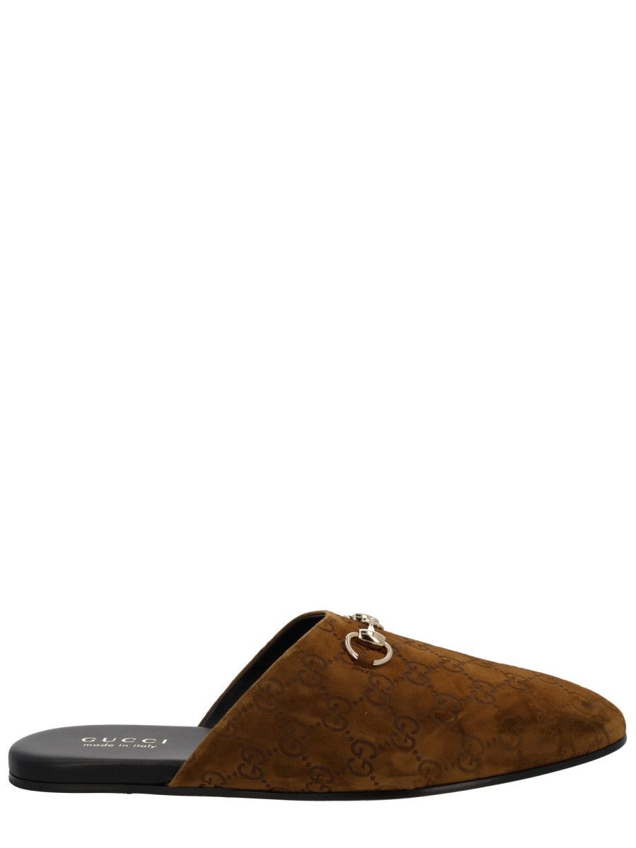 Gucci GUCCI SABOT WITH CLAMP - BROWN (UK 9) Size US 10 / EU 43 - 1 Thumbnail